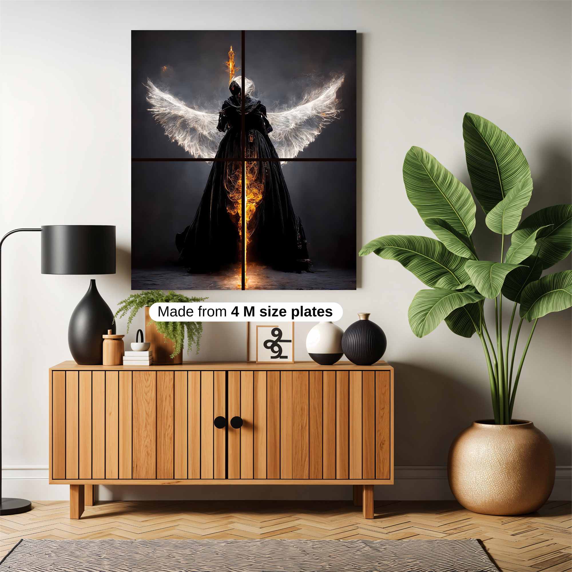 Angel Ignited Safe Wall Magnetic / M