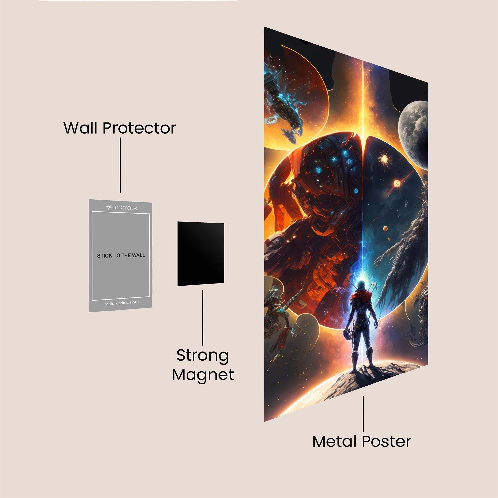 Destiny Unveiled Safe Wall Magnetic / M