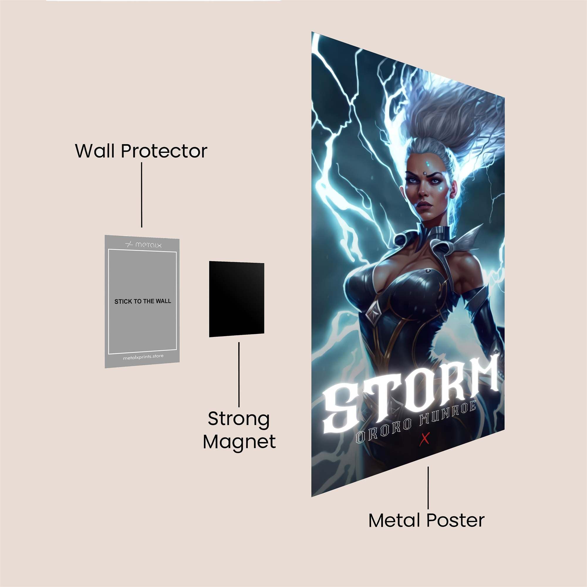 Luna Enchantress Safe Wall Magnetic / M