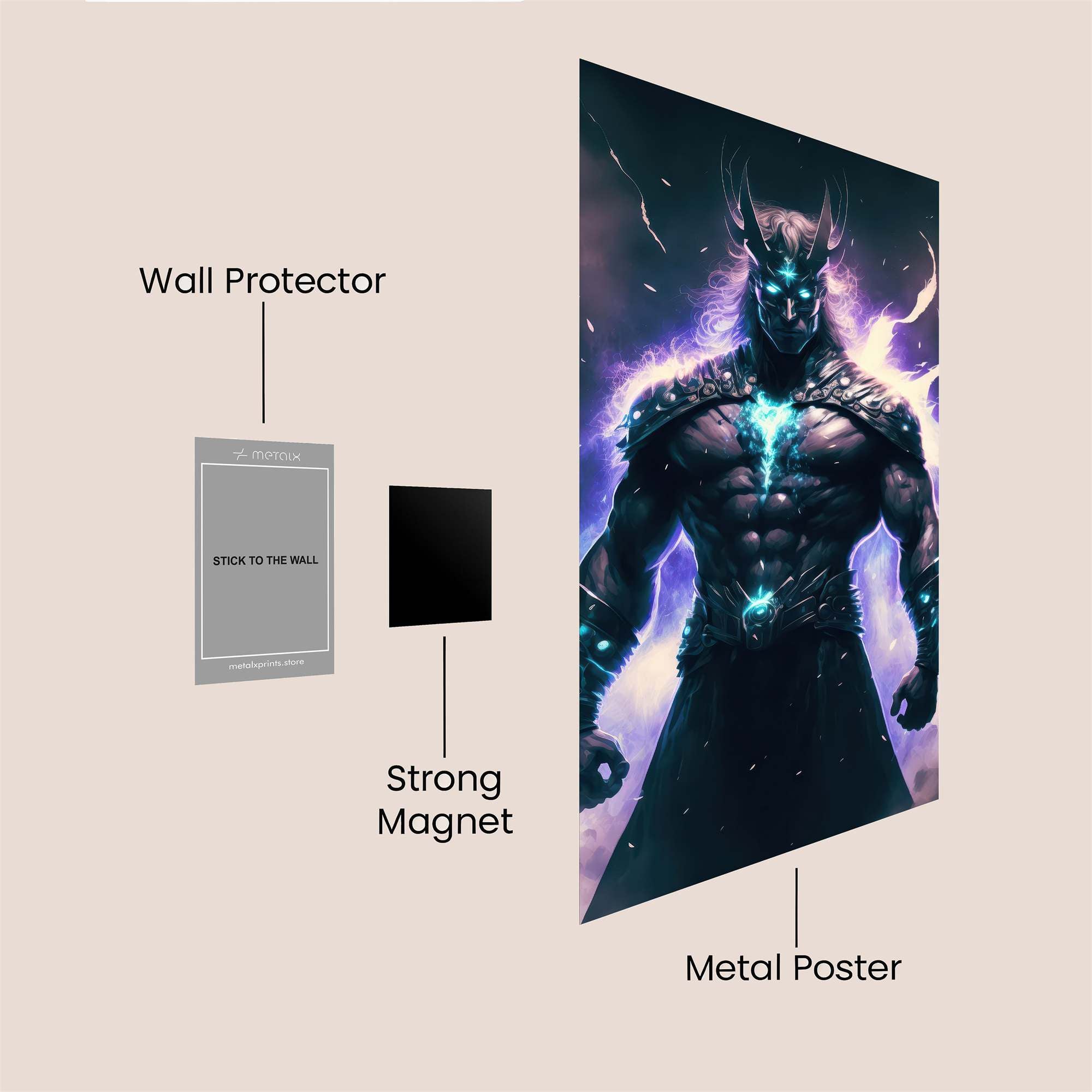 Demon Sovereign Safe Wall Magnetic / M