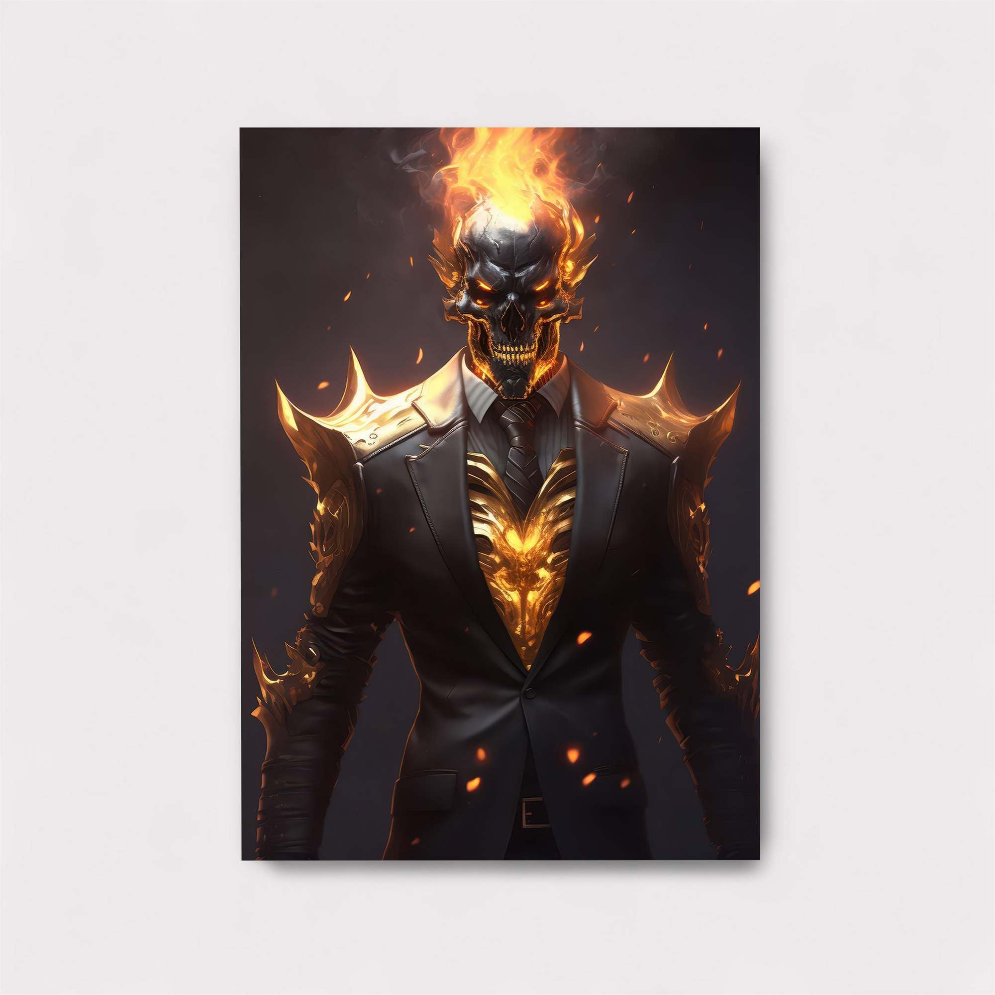 Ghostly Inferno Safe Wall Magnetic / M