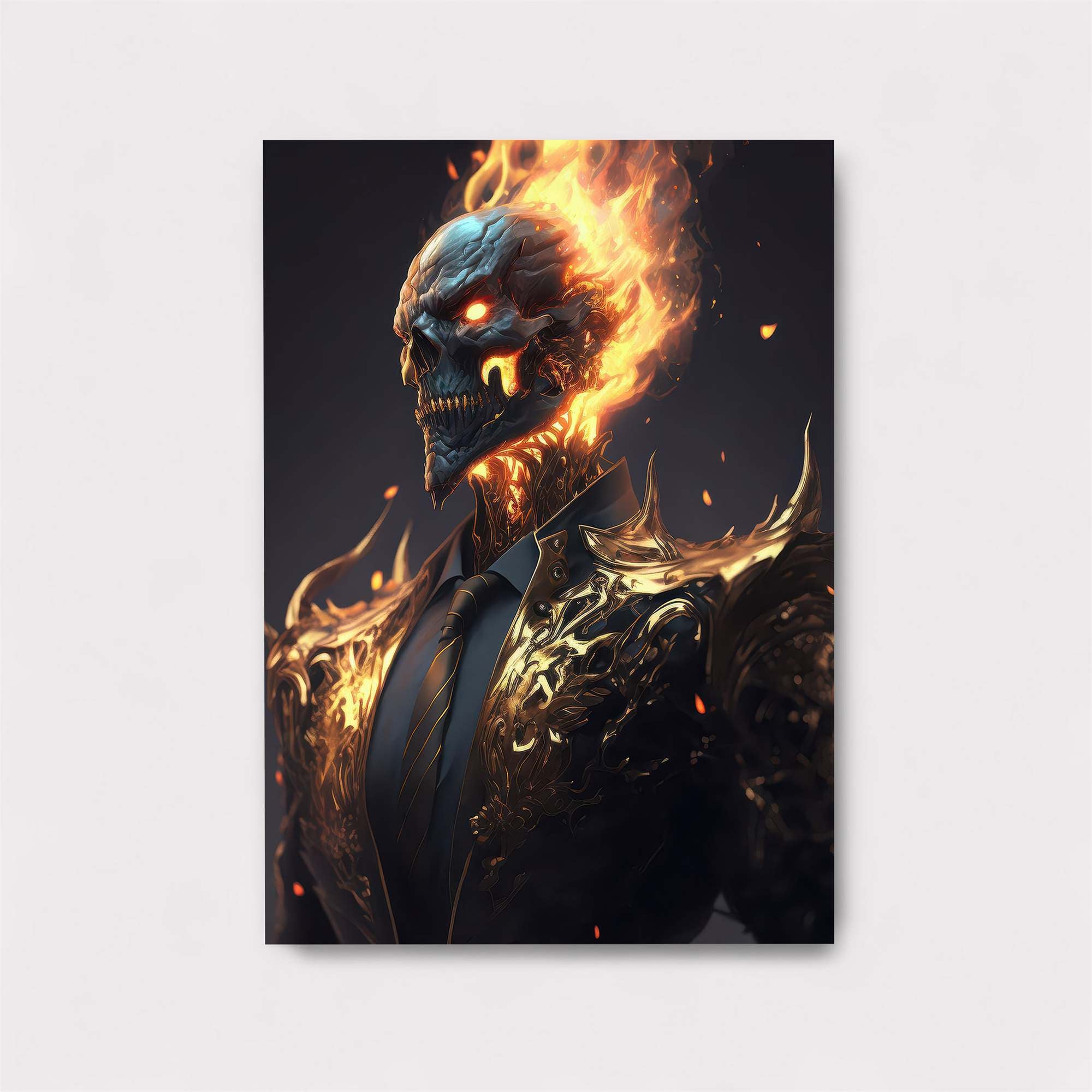 Ghostly Inferno Safe Wall Magnetic / M