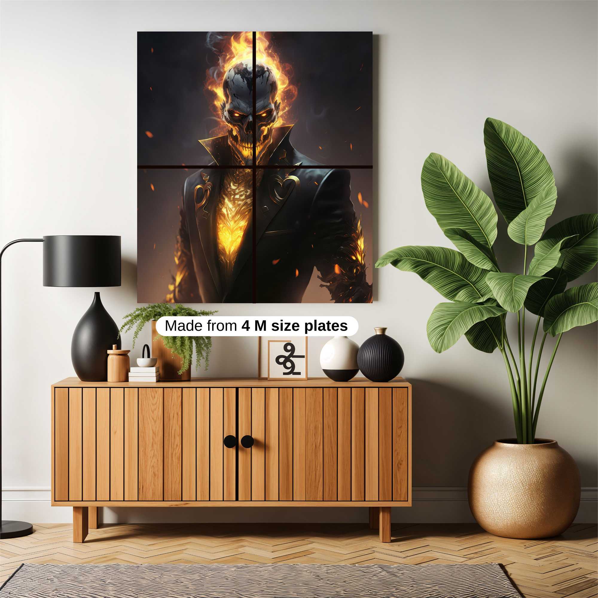 Ghost Rider - Inferno Safe Wall Magnetic / M
