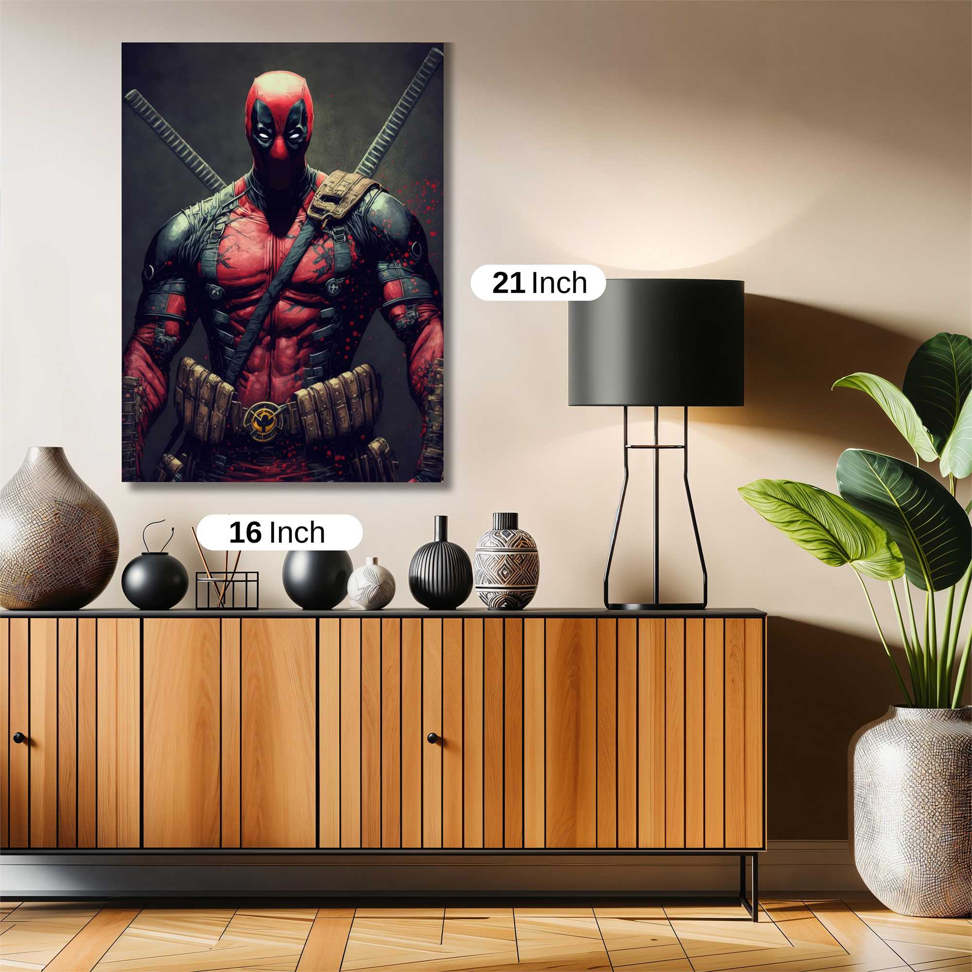Deadpool Intense Safe Wall Magnetic / M