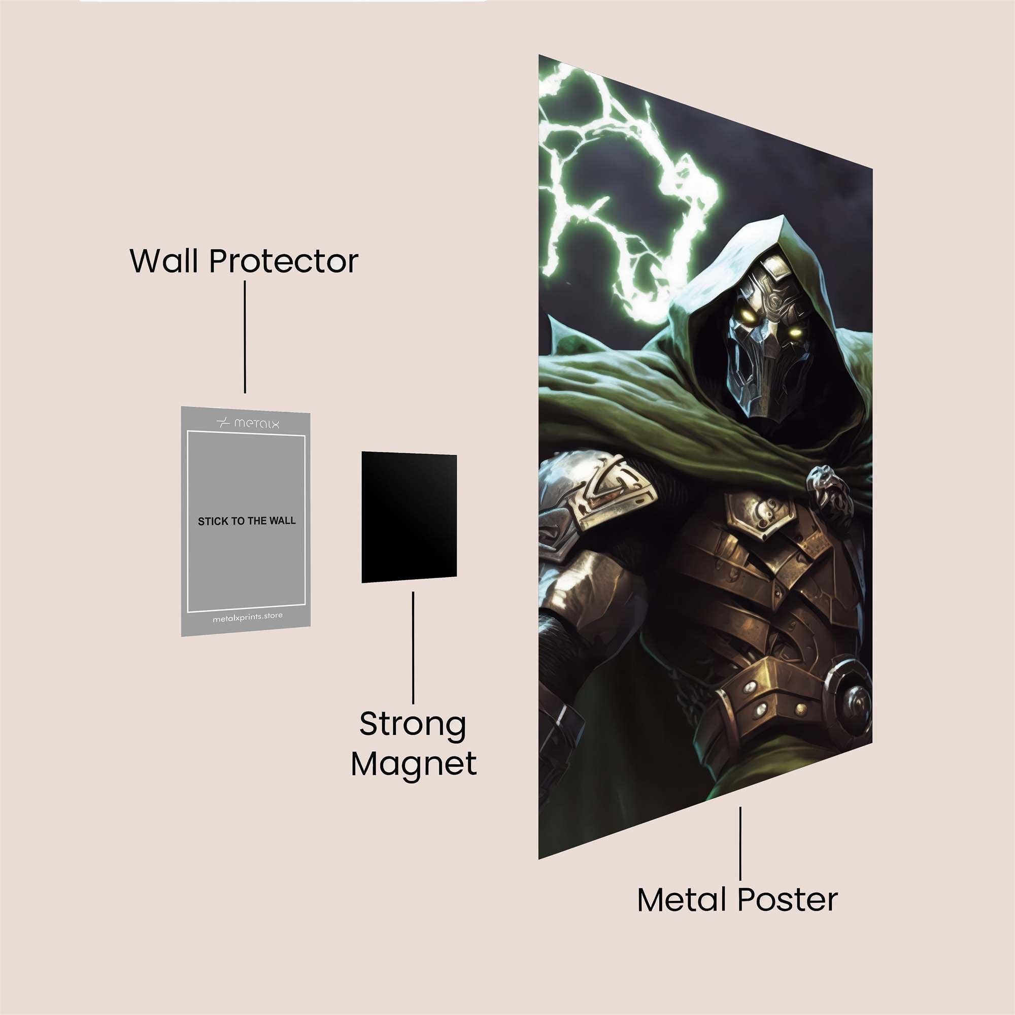 Doom Thunderous Safe Wall Magnetic / M