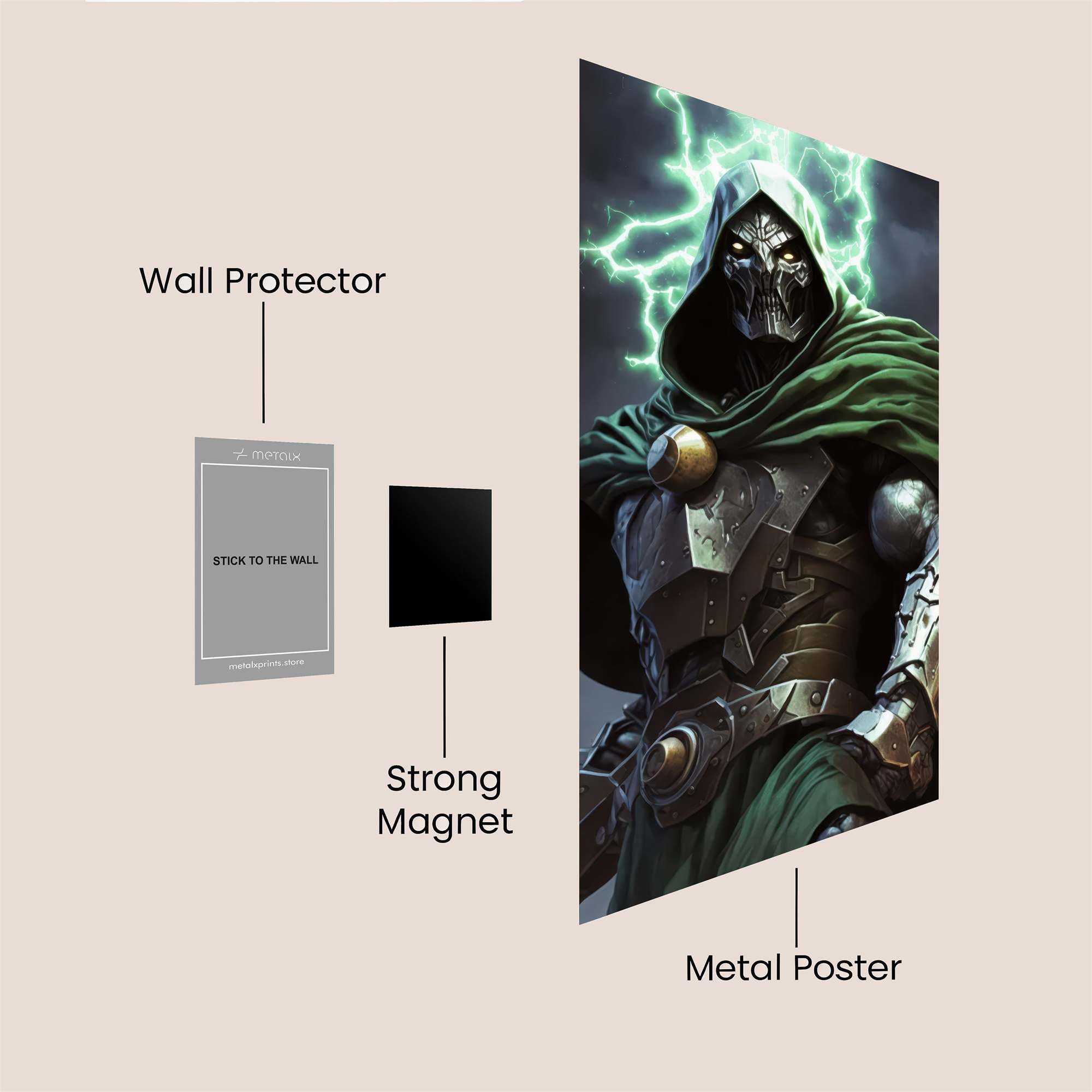 Dormammu Dread Safe Wall Magnetic / M