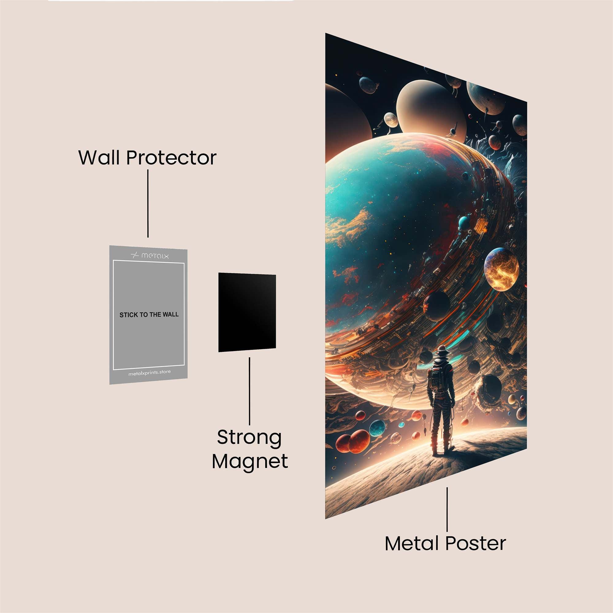 Cosmic Wonder Safe Wall Magnetic / M