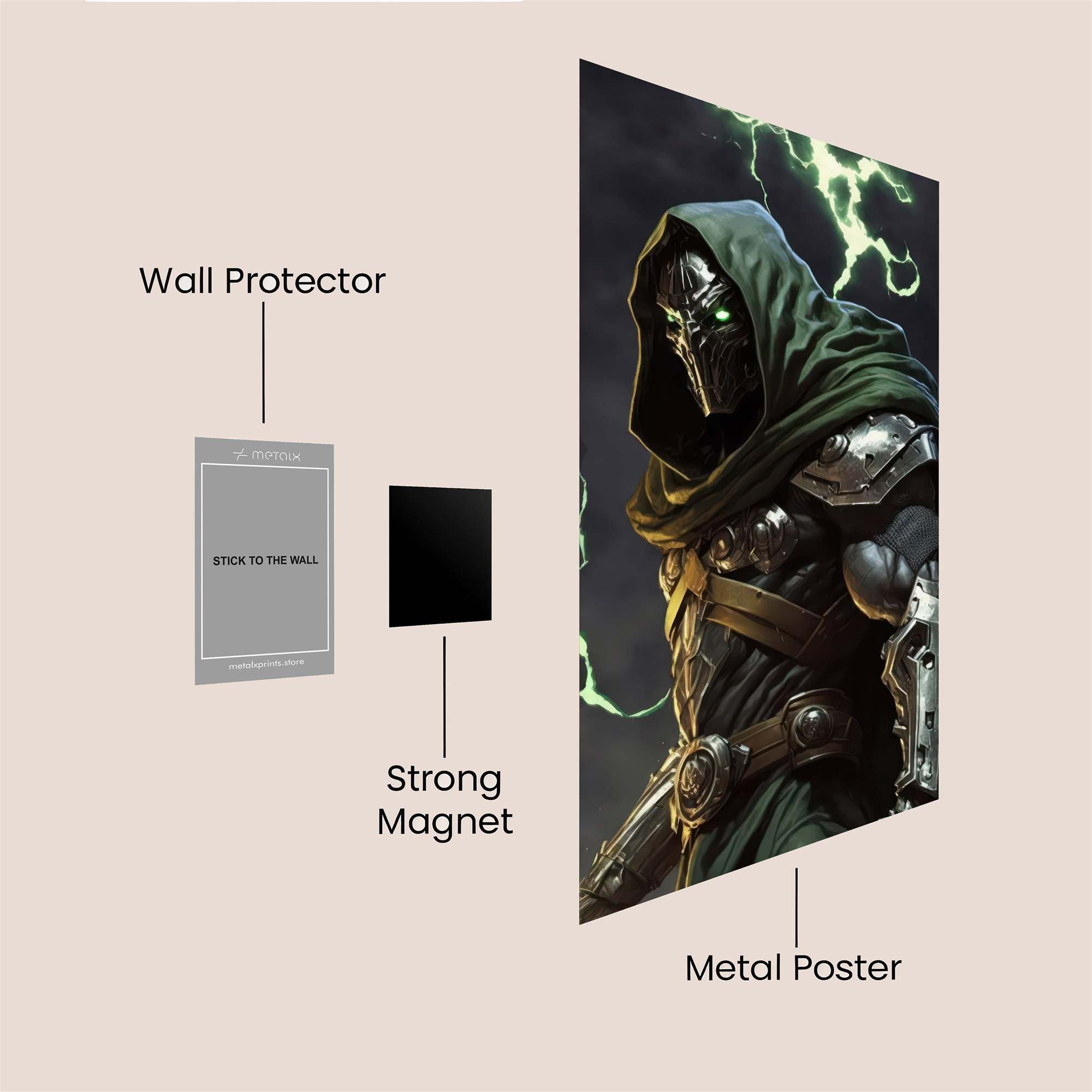 Doom Thunderous Safe Wall Magnetic / M