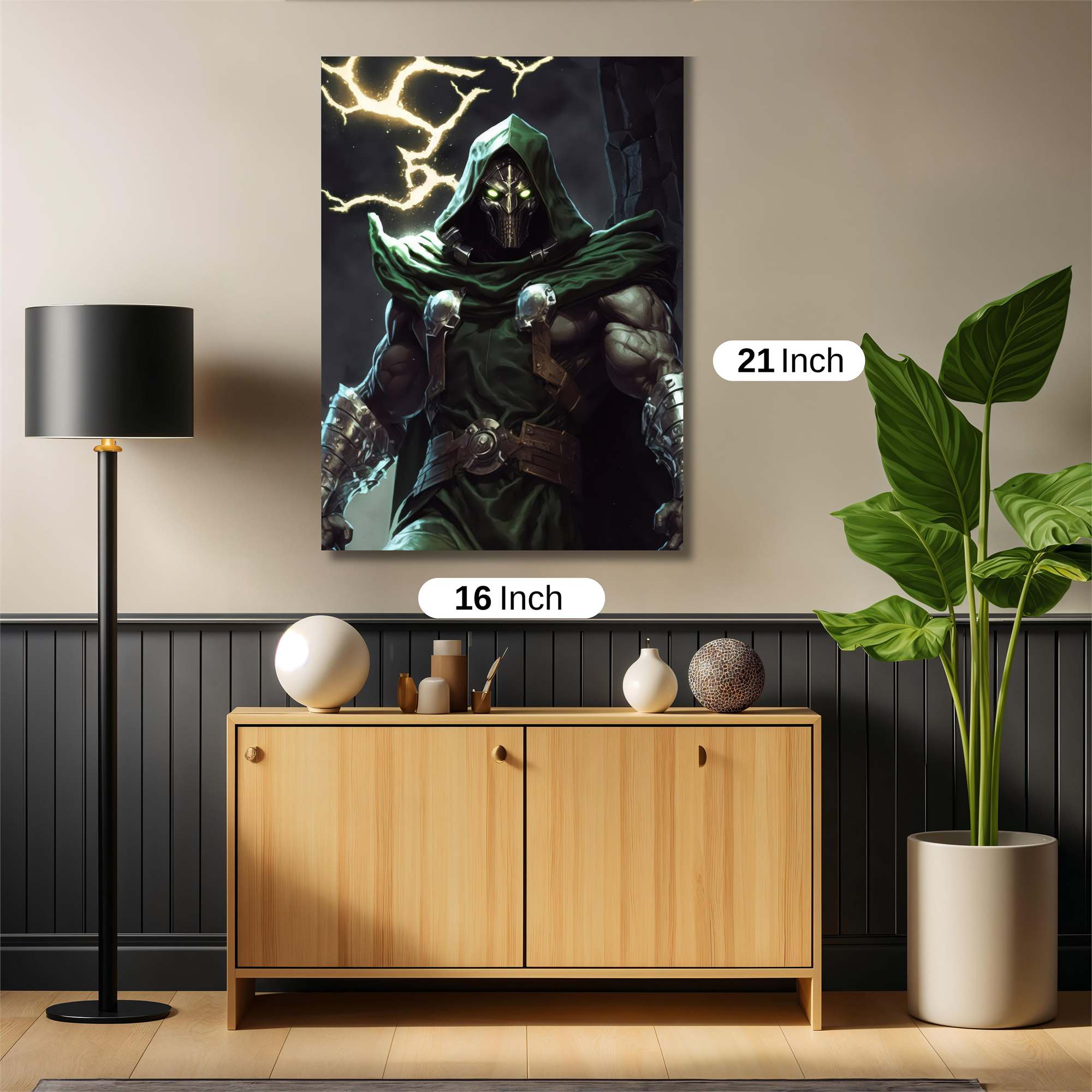 Doom Menacing Safe Wall Magnetic / M