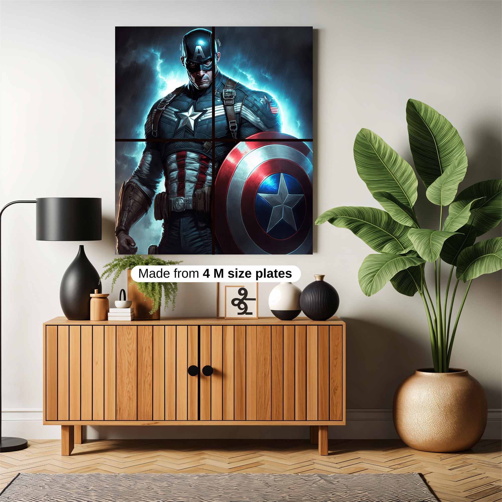 Captain Resolute Safe Wall Magnetic / M