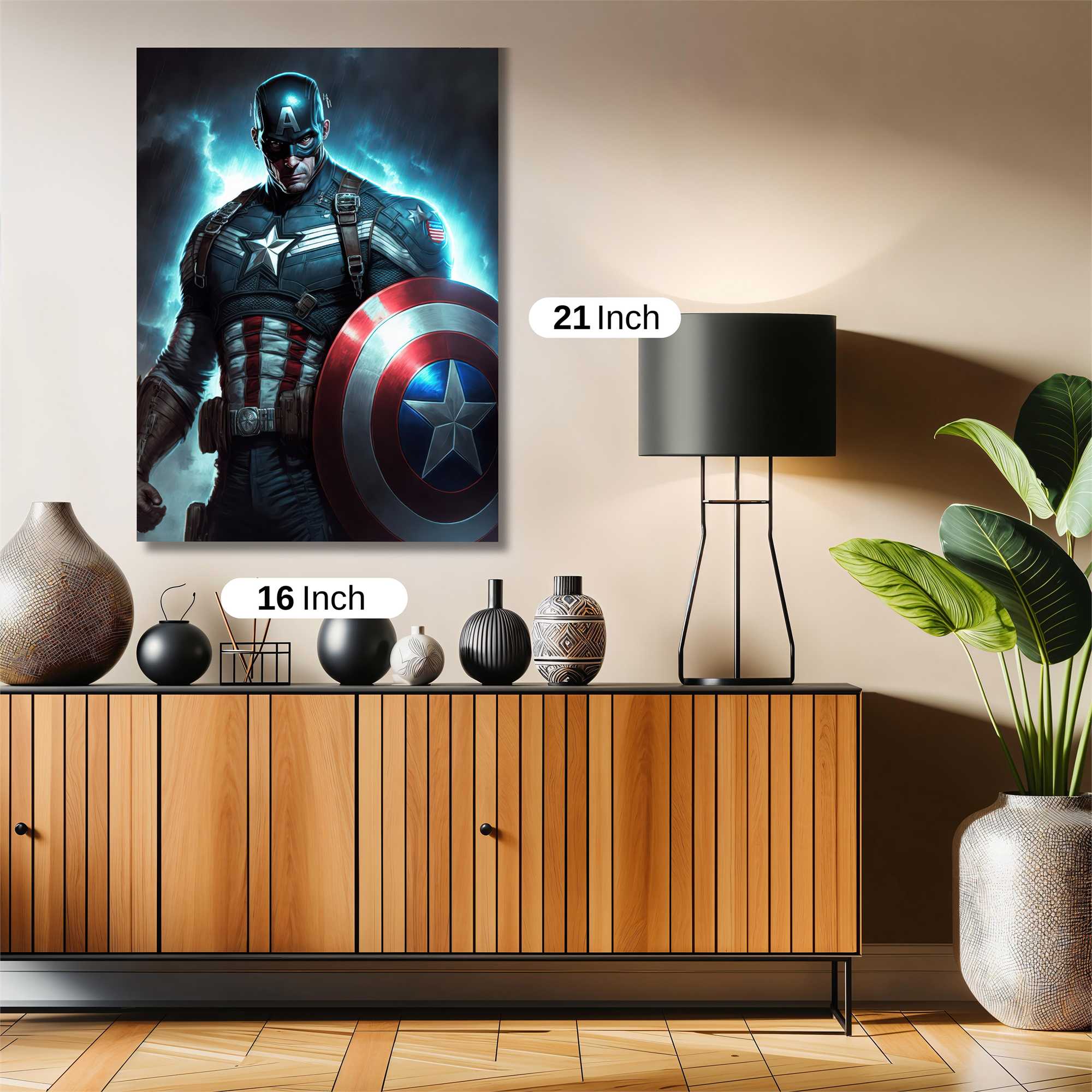 Captain Resolute Safe Wall Magnetic / M