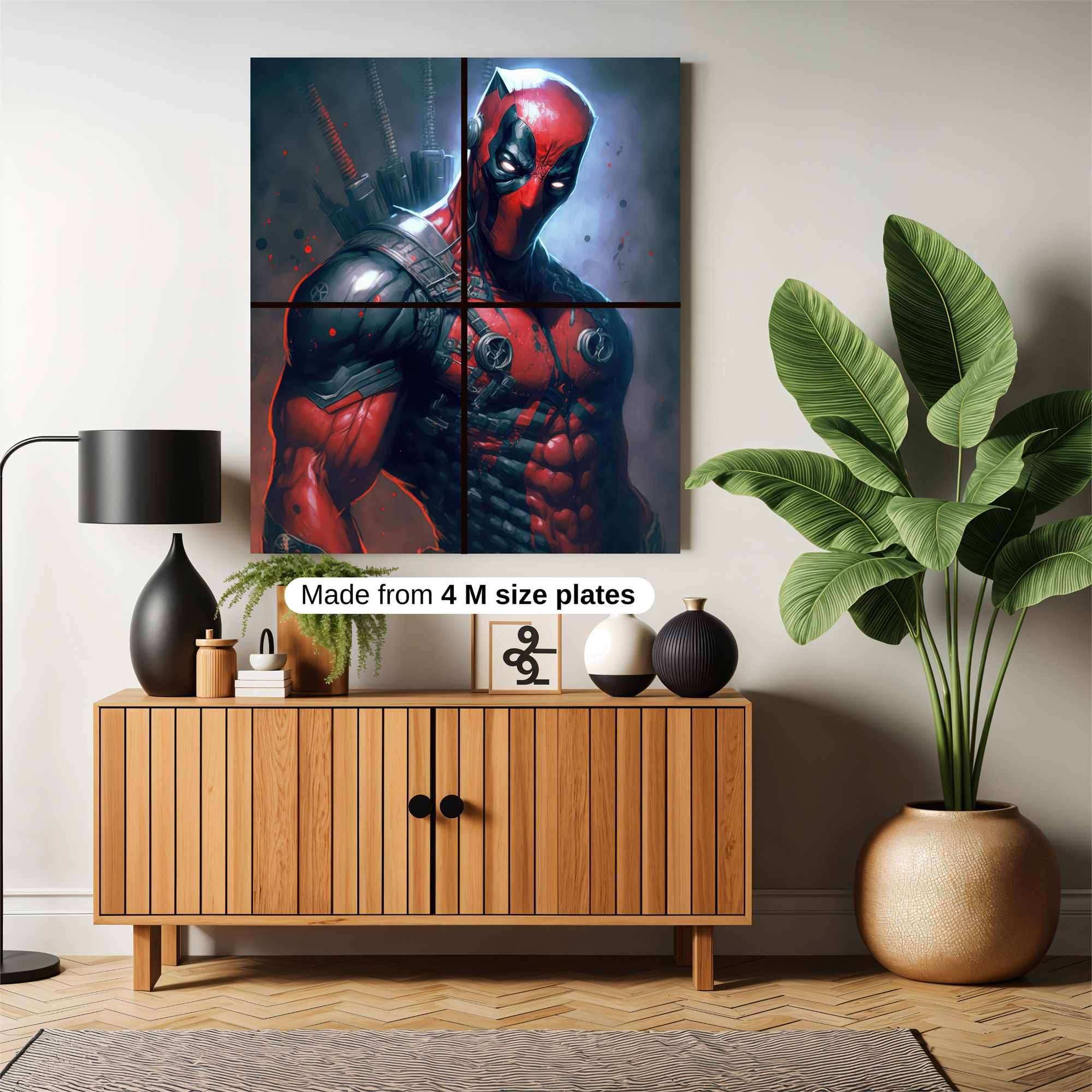 Deadpool Lethal Safe Wall Magnetic / M
