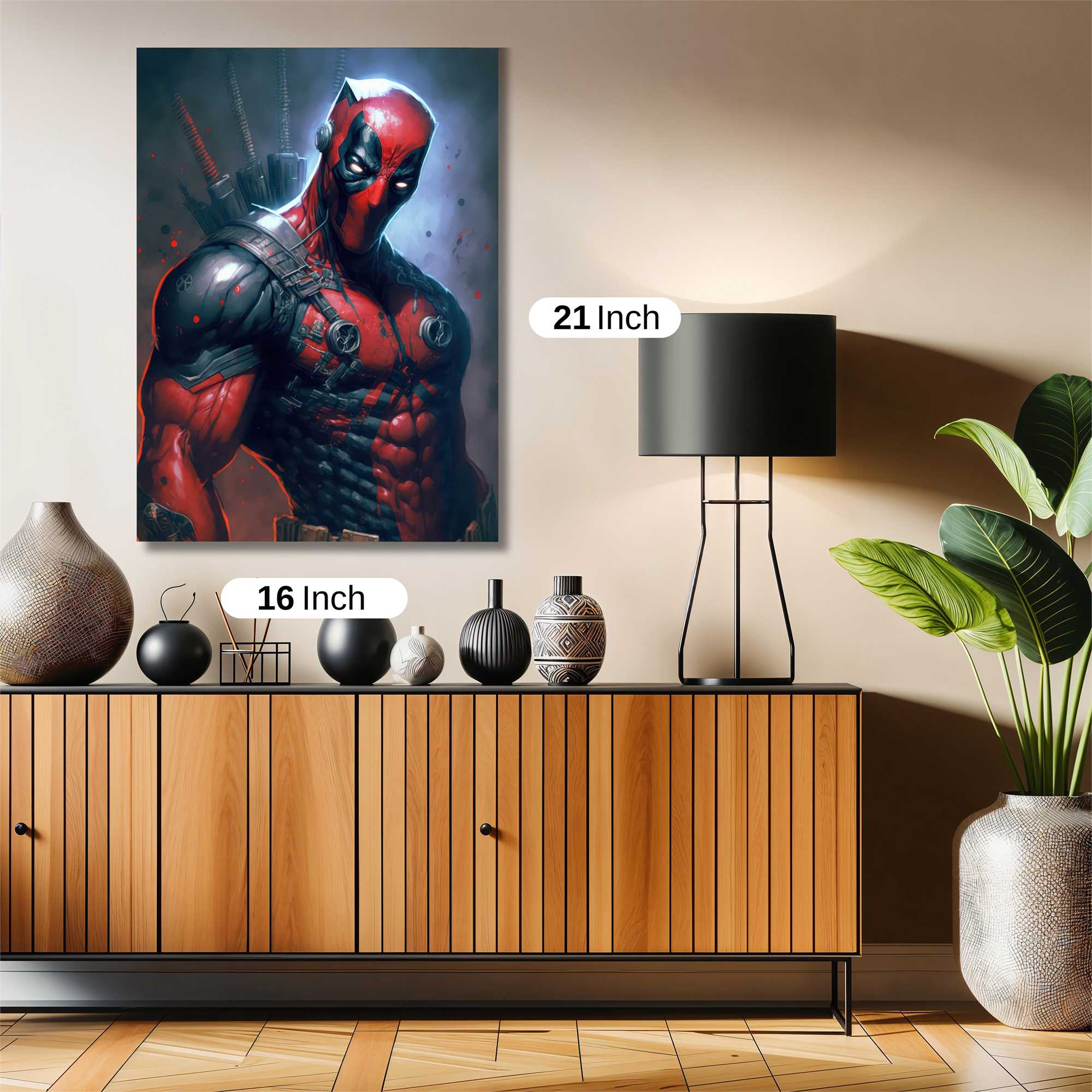 Deadpool Lethal Safe Wall Magnetic / M
