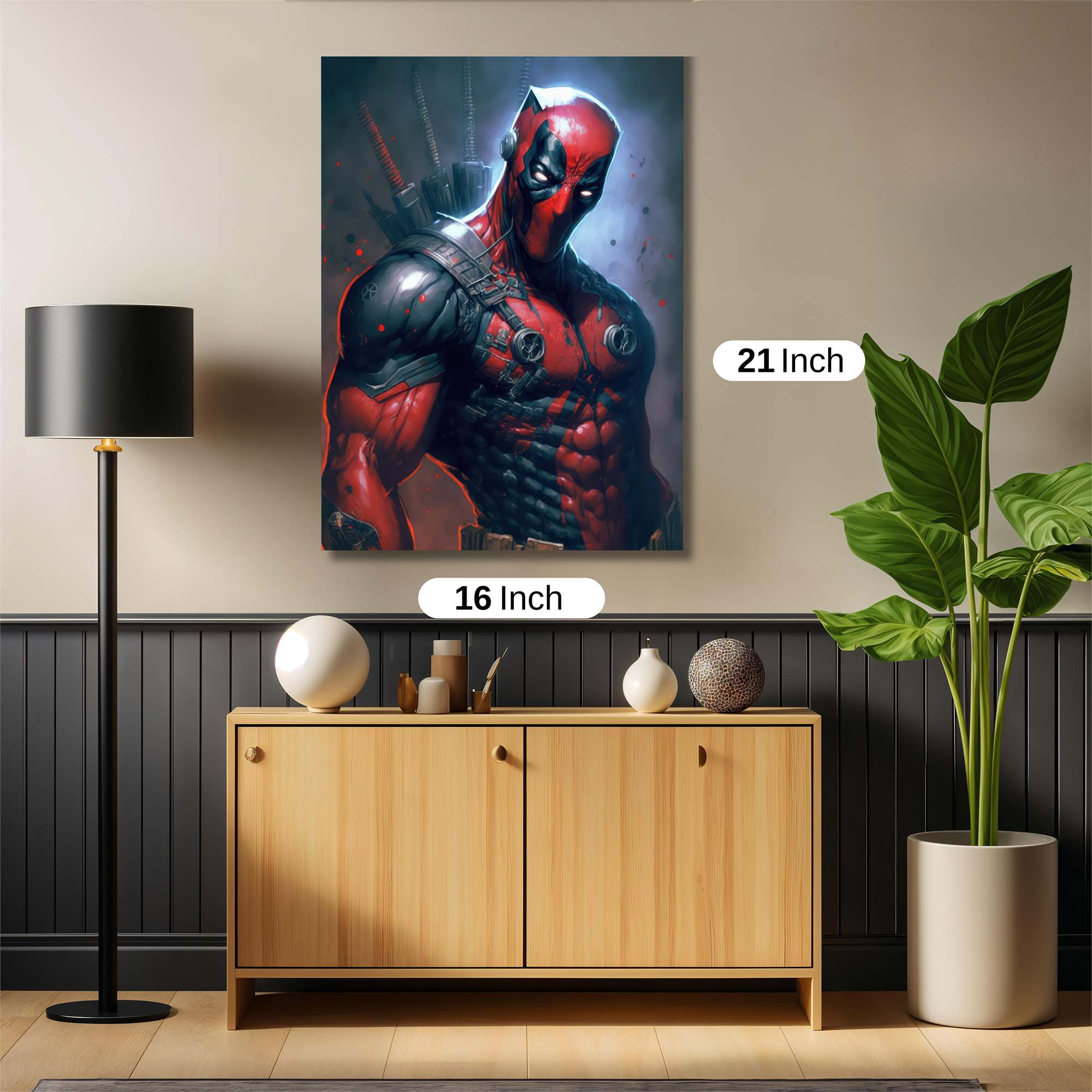 Deadpool Lethal Safe Wall Magnetic / M