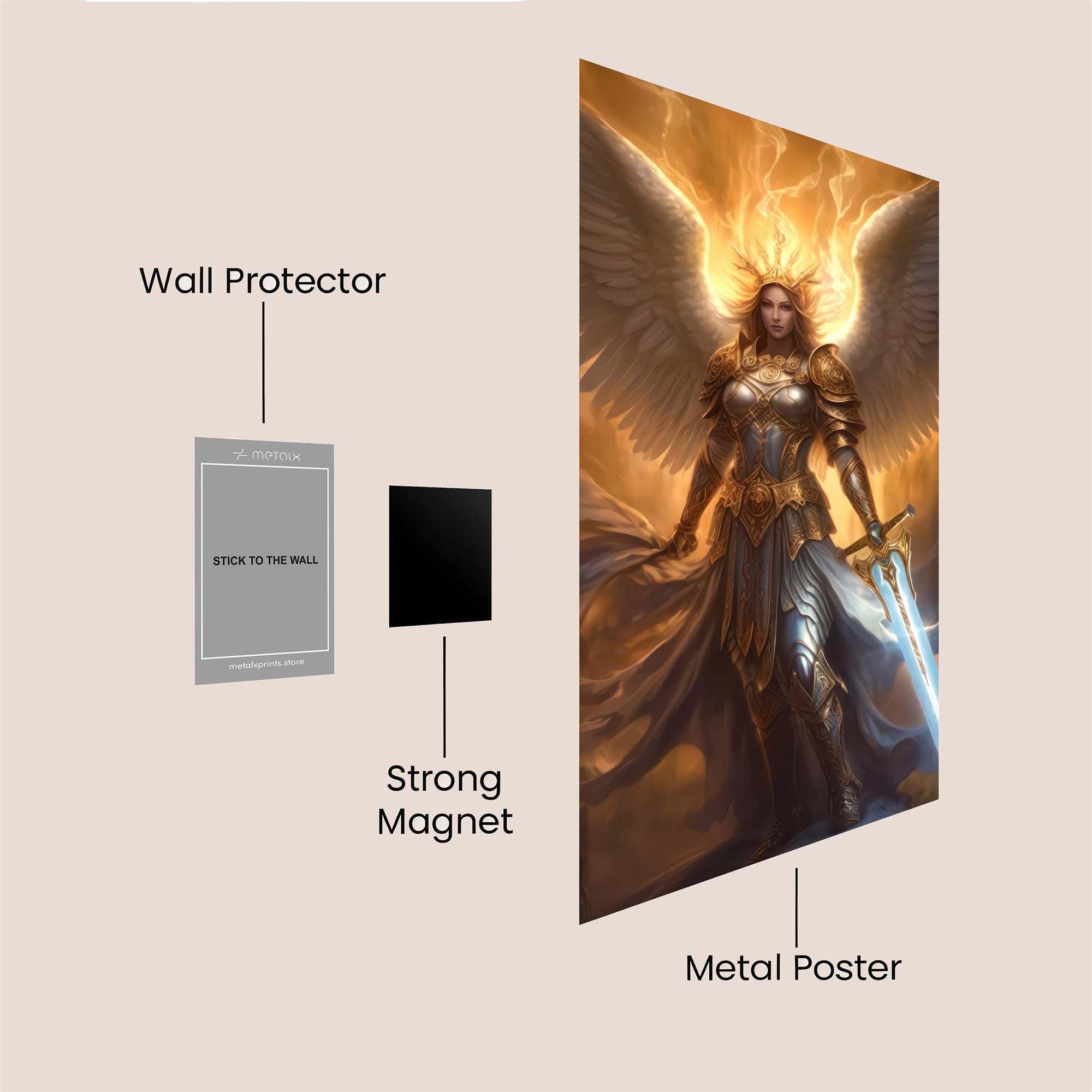 Archangel Radiance Safe Wall Magnetic / M