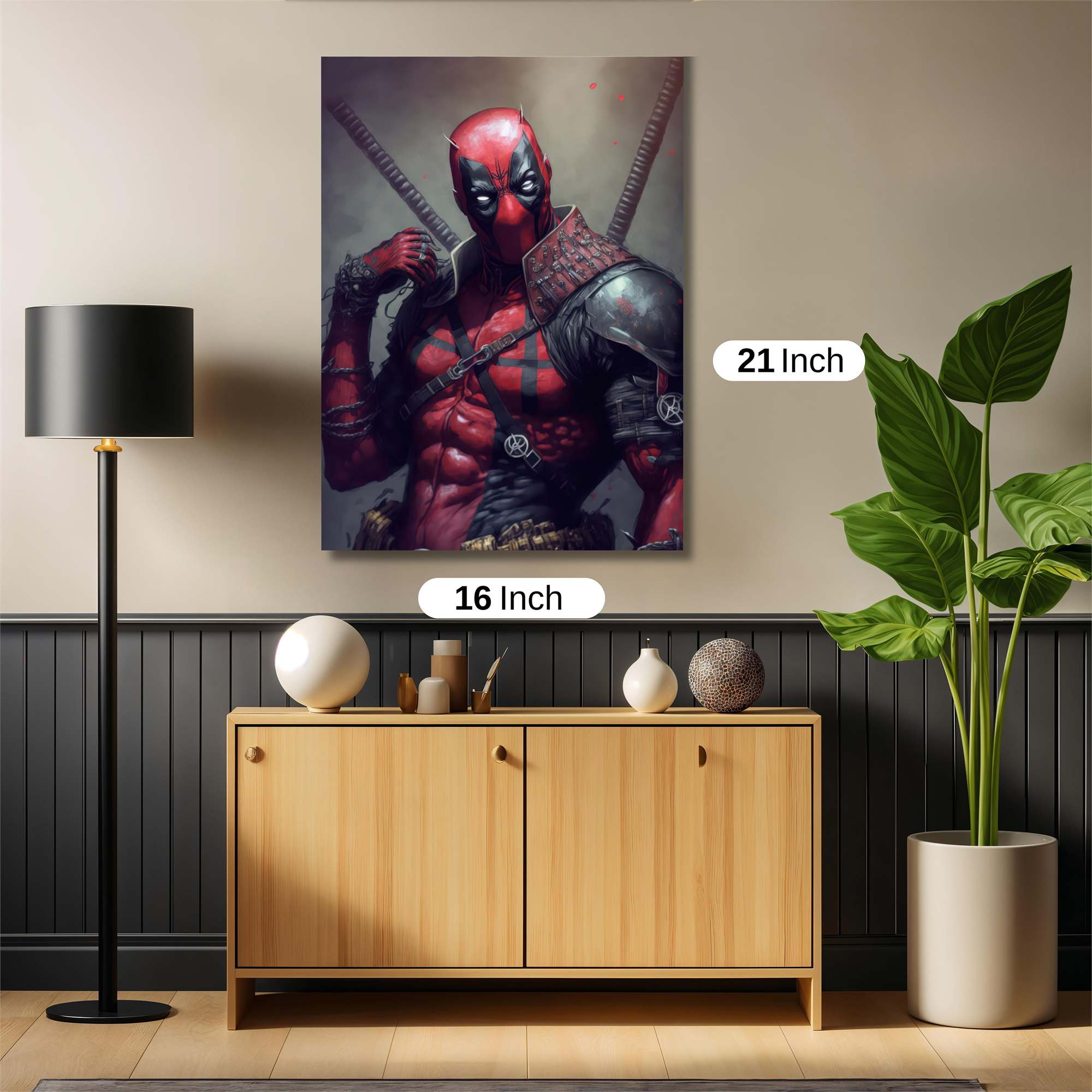 Deadpool Defiant Safe Wall Magnetic / M