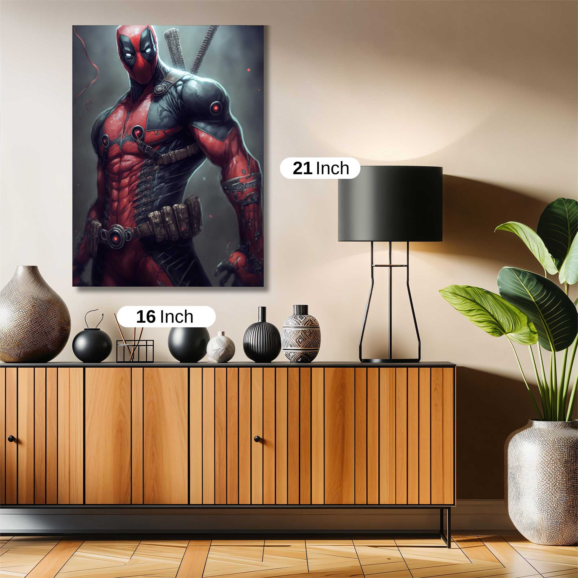 Deadpool Intense Safe Wall Magnetic / M