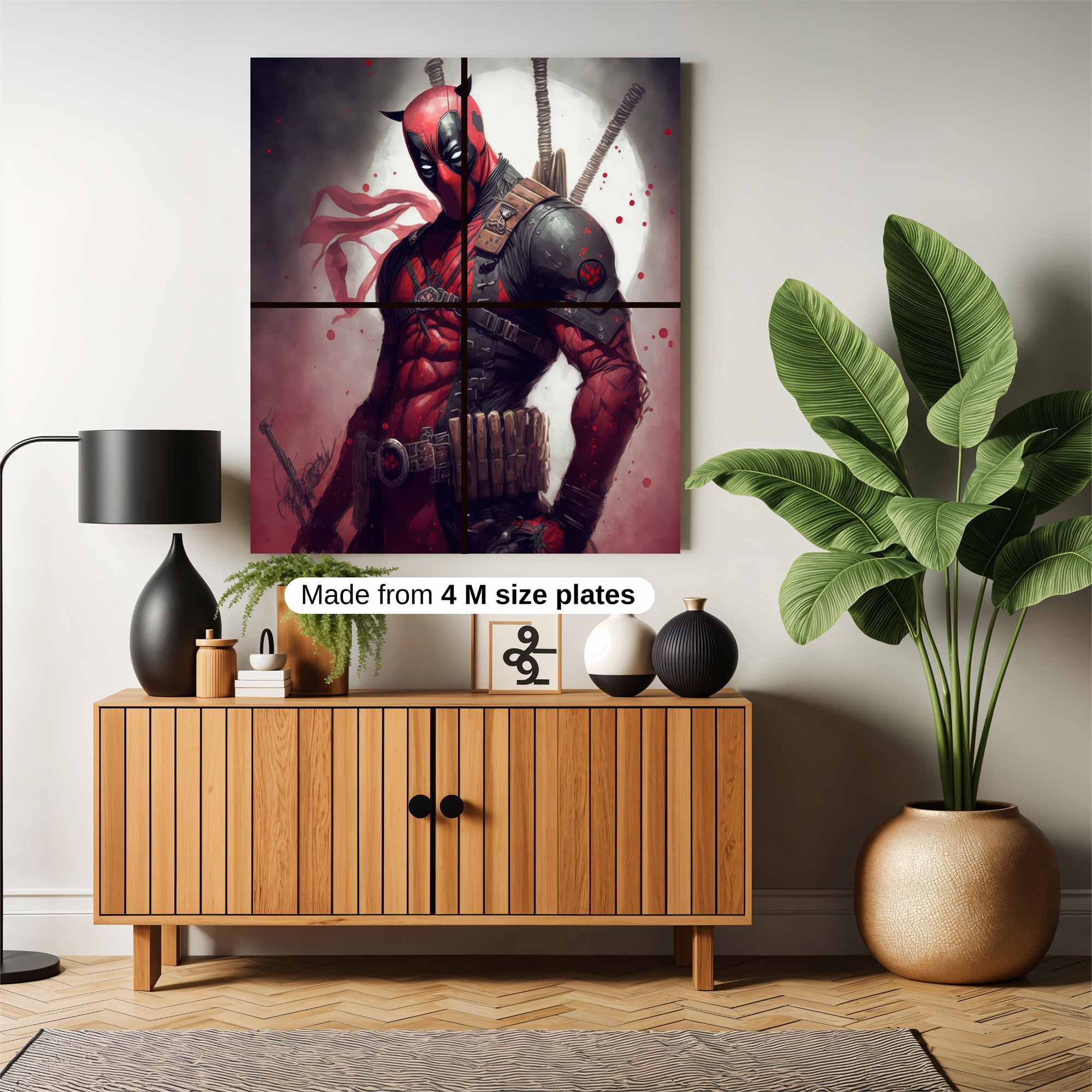 Deadpool Defiant Safe Wall Magnetic / M
