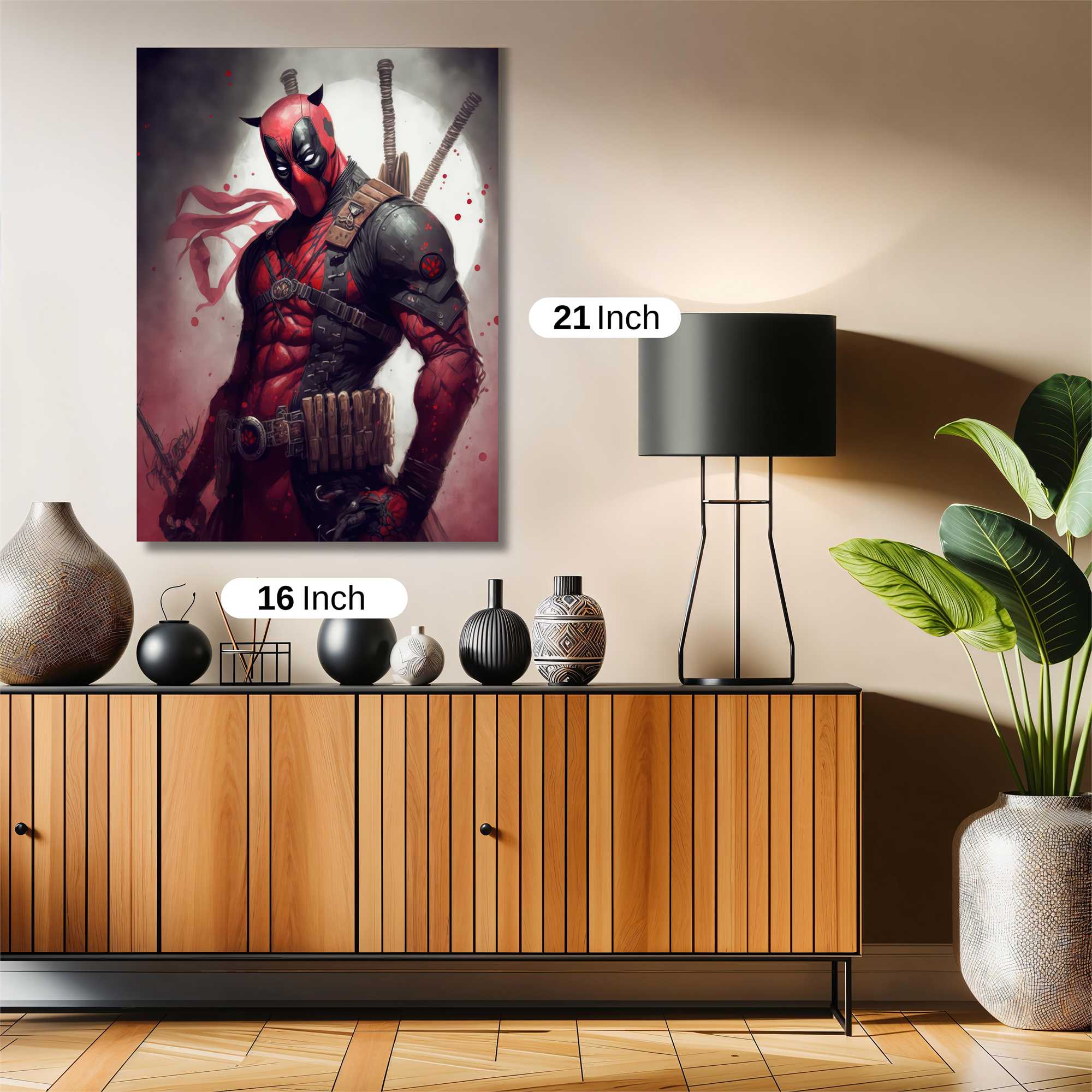 Deadpool Defiant Safe Wall Magnetic / M