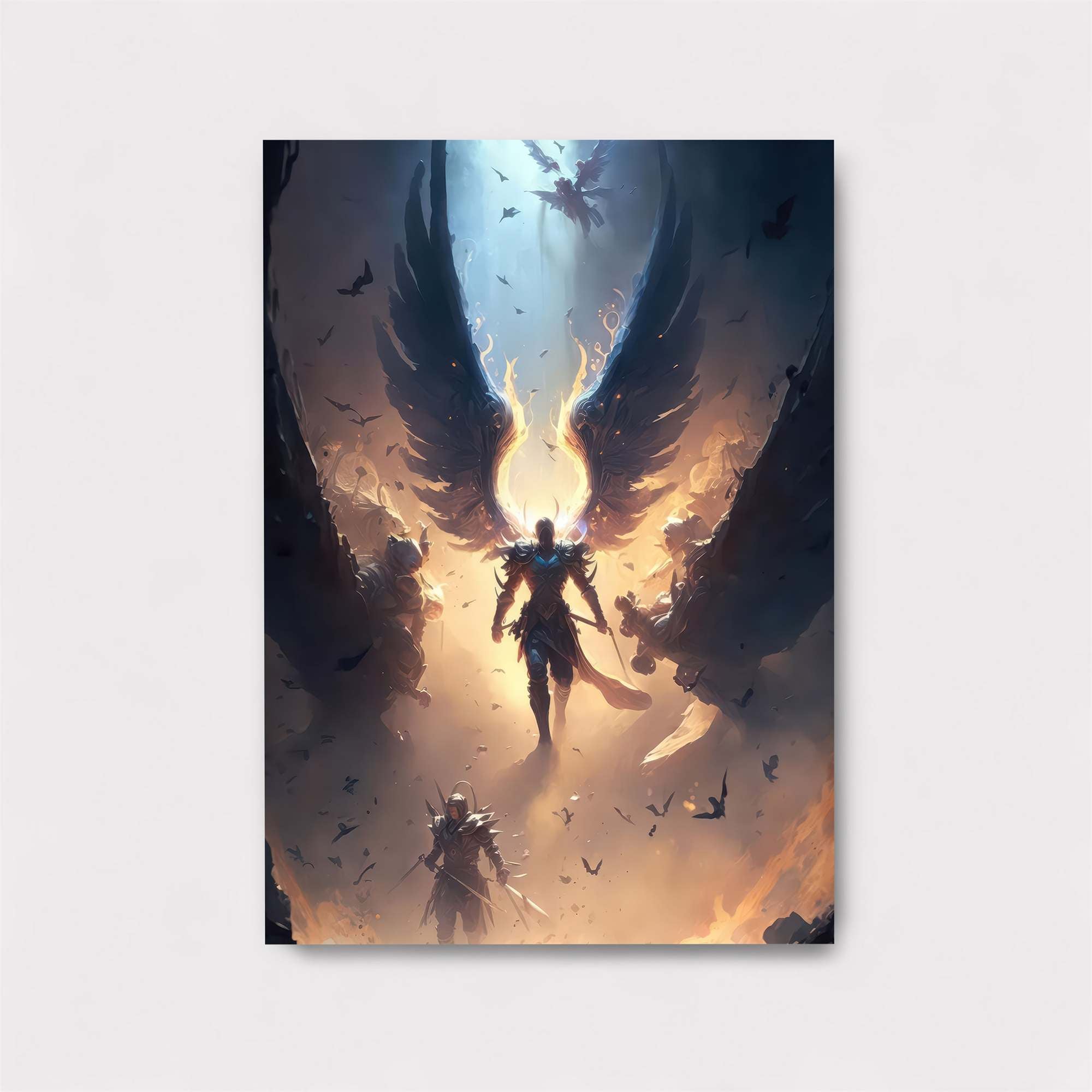 Angel Ascending Safe Wall Magnetic / M