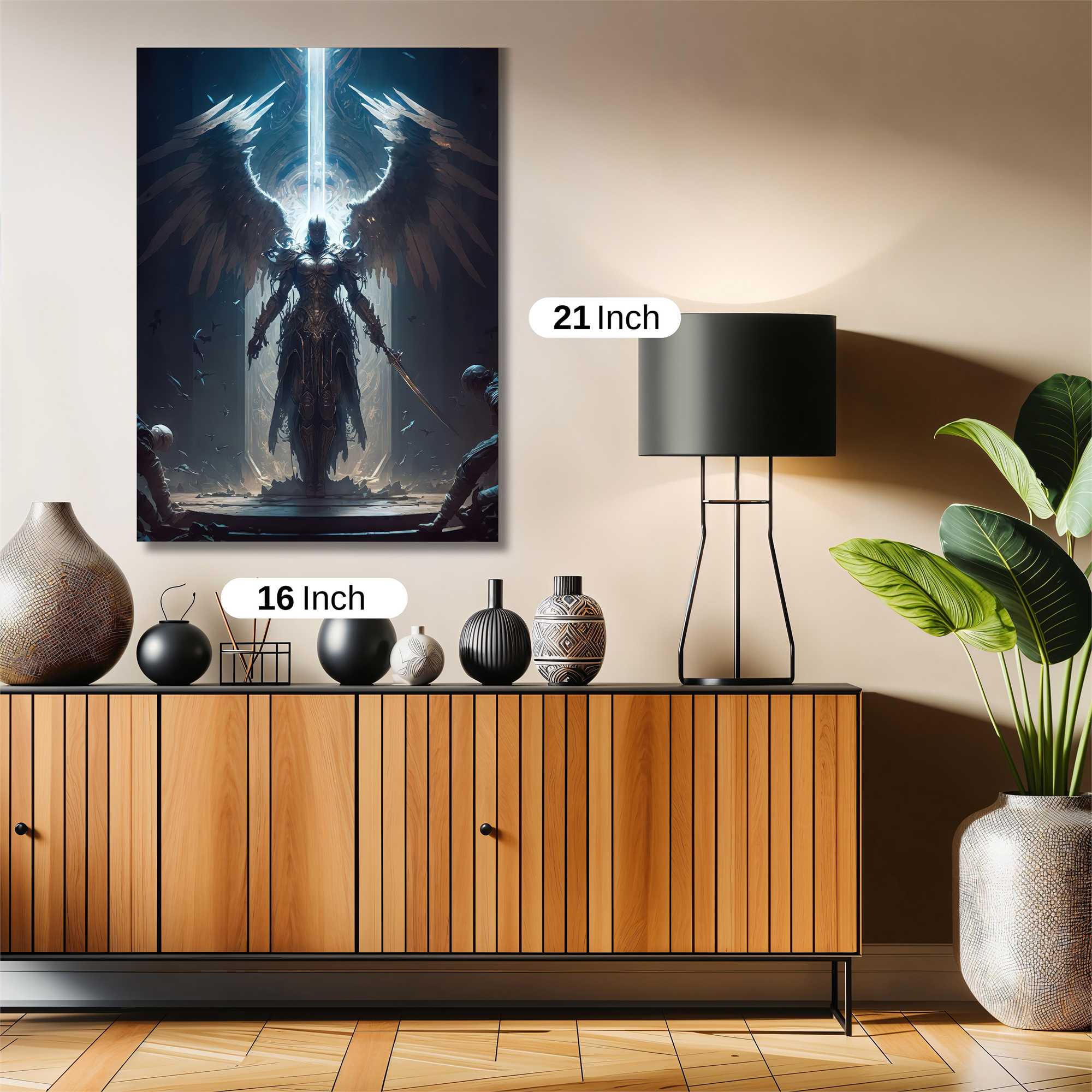 Angel Ascendant Safe Wall Magnetic / M