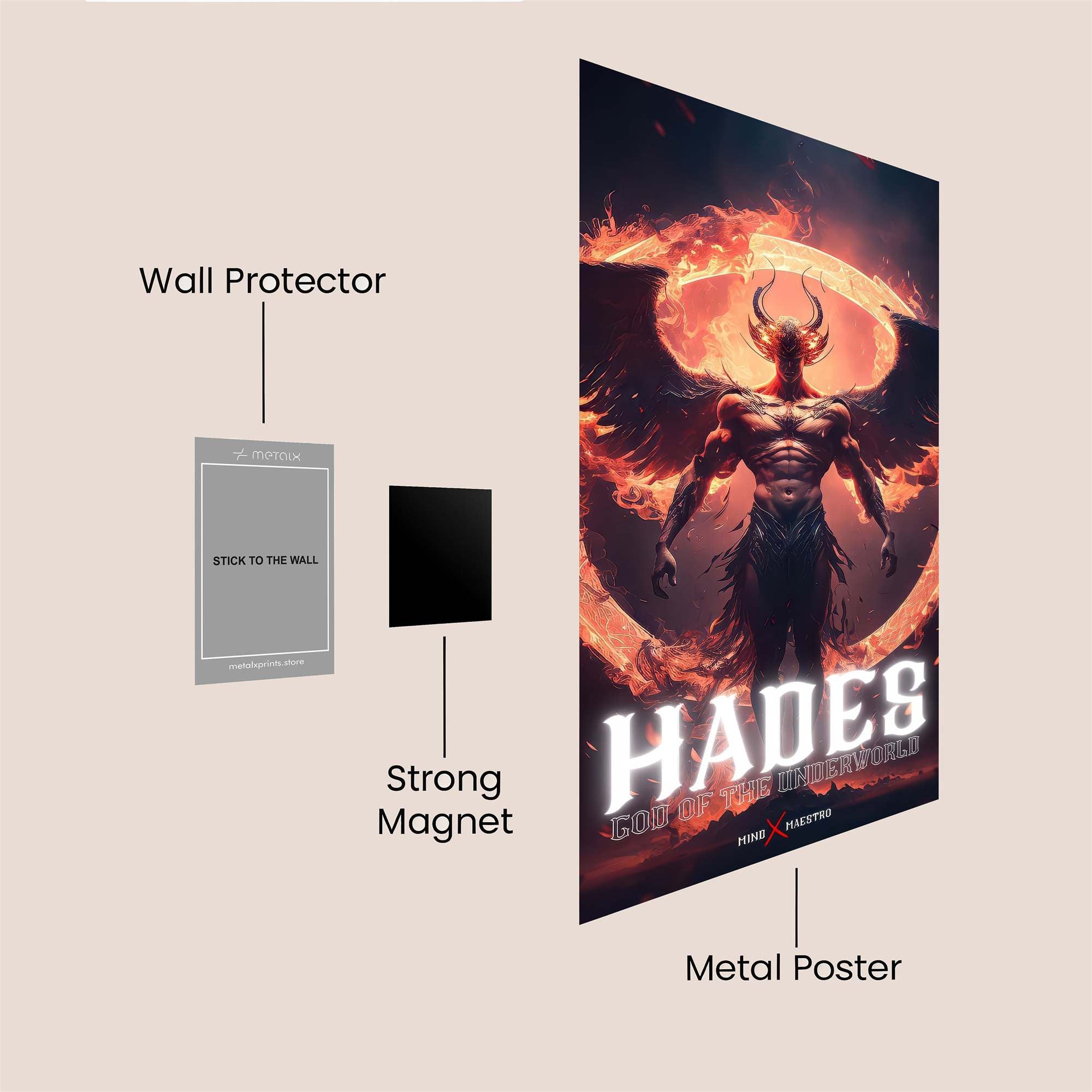 Groot Cosmic Safe Wall Magnetic / M
