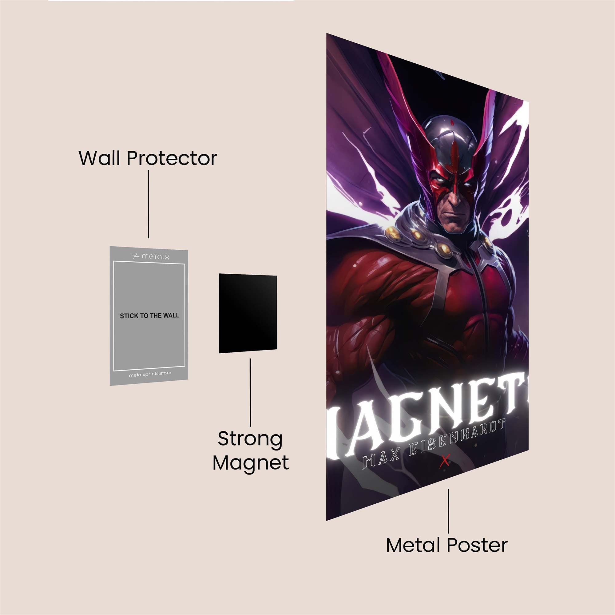 Deadpool Chaotic Safe Wall Magnetic / M