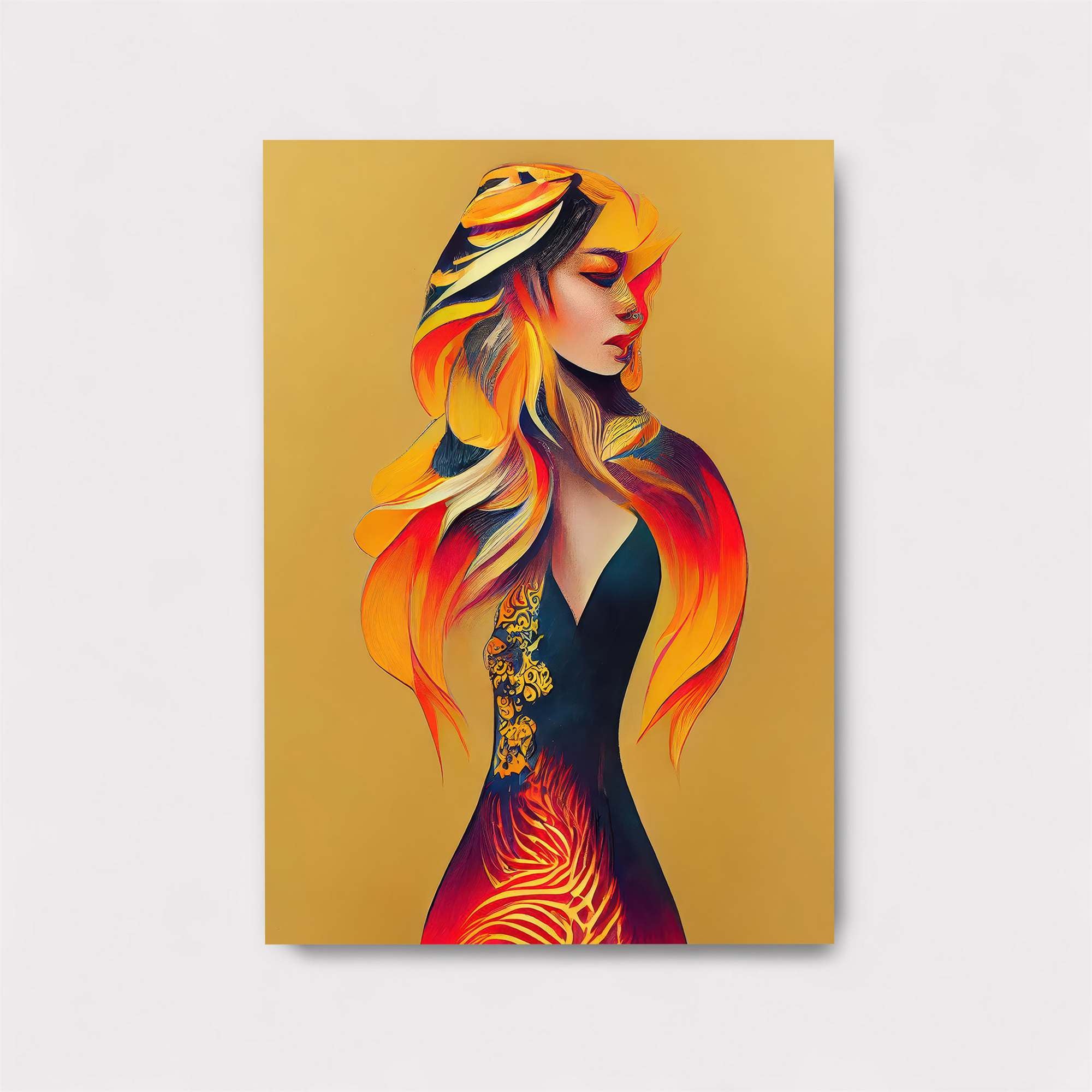 Flame Elegance Safe Wall Magnetic / M