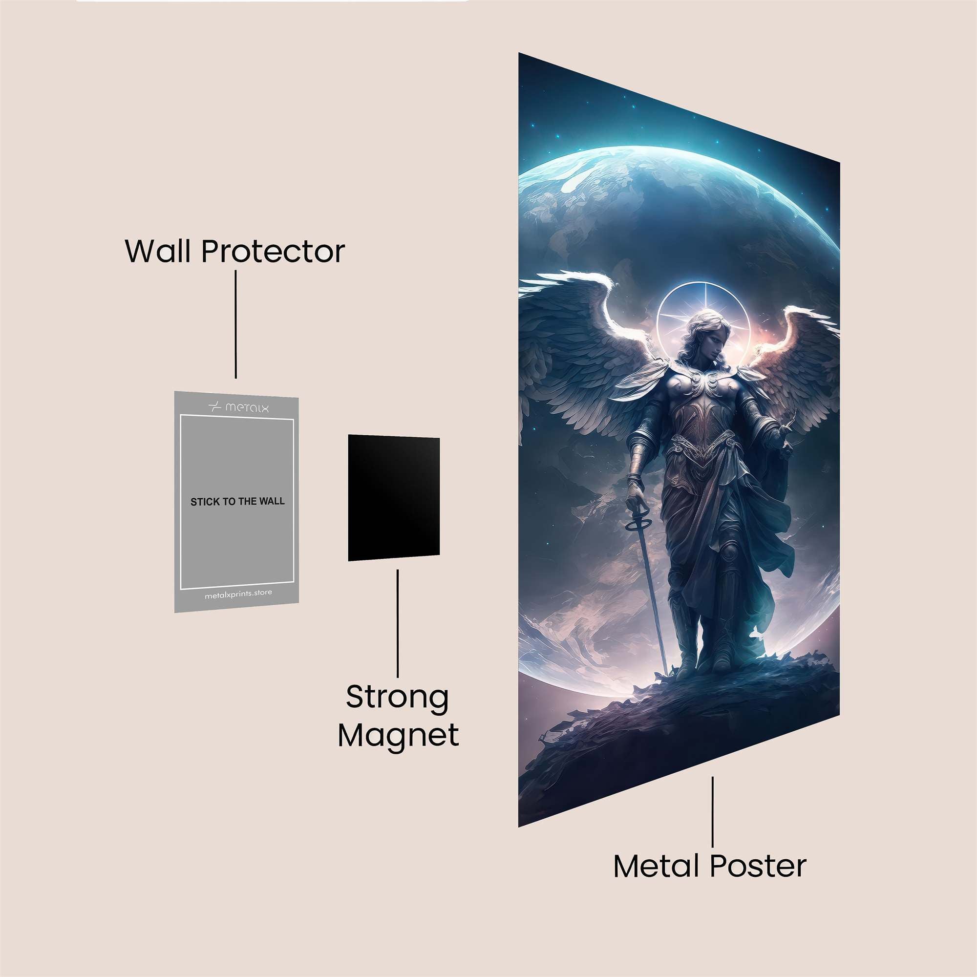 Archangel Ethereal Safe Wall Magnetic / M