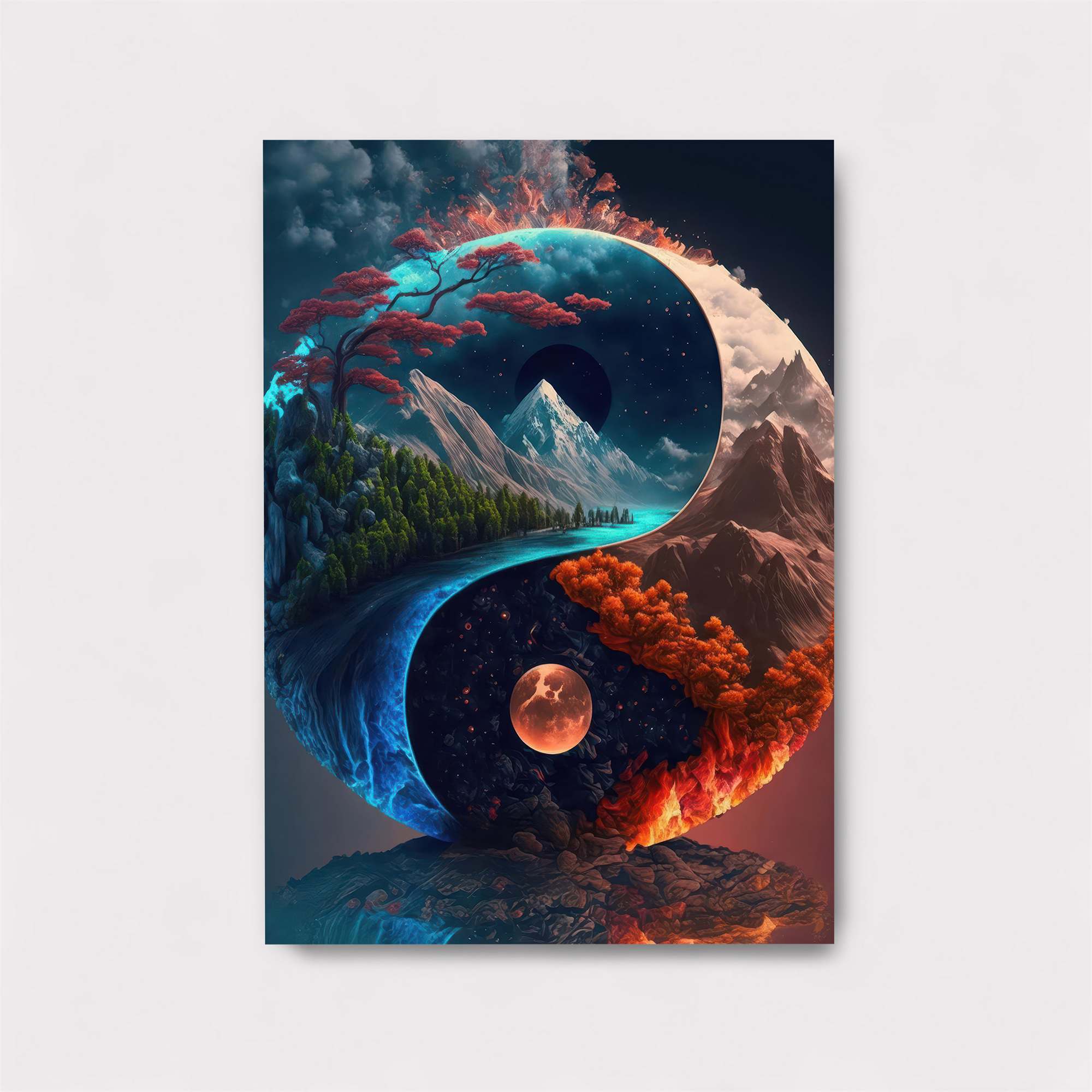 YinYang Harmony Safe Wall Magnetic / M