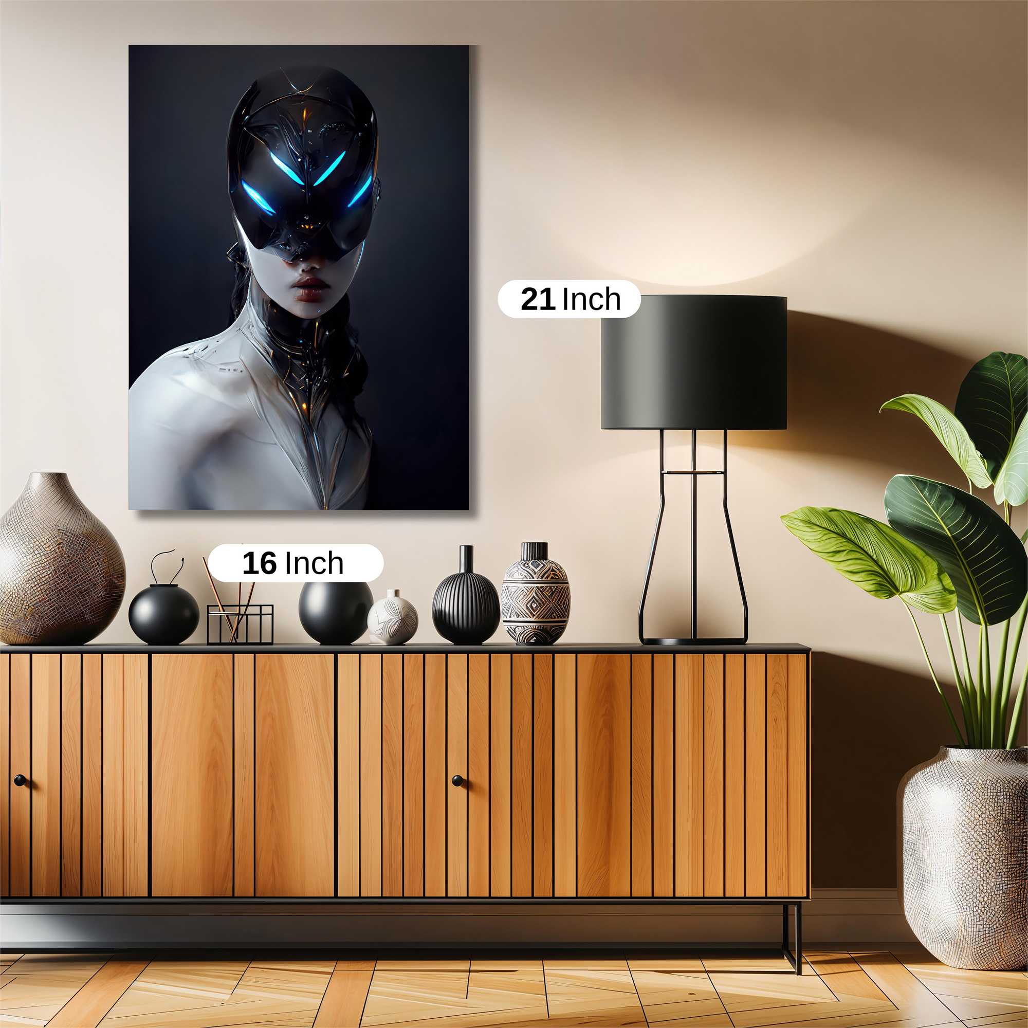 Cyber Enigma Safe Wall Magnetic / M