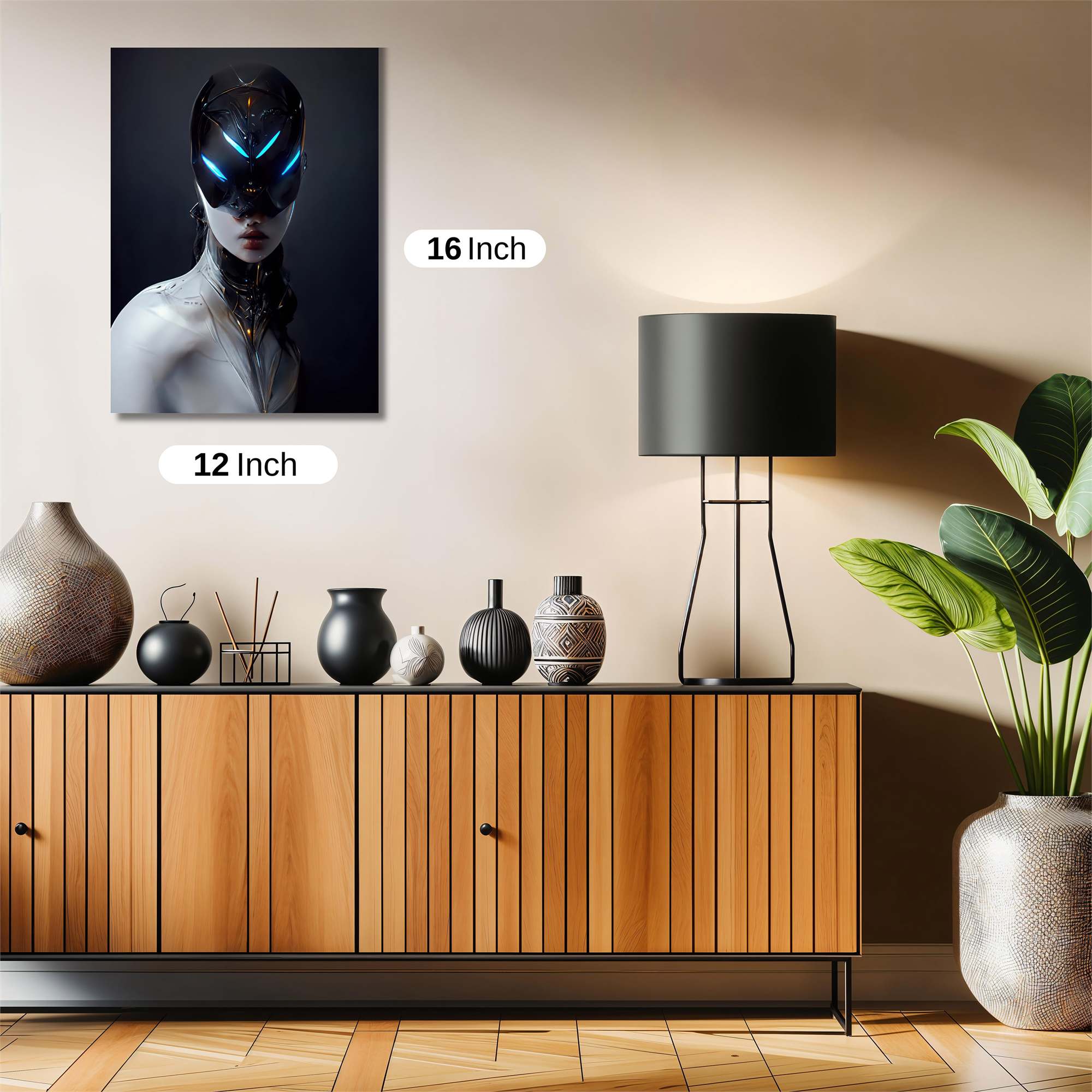 Cyber Enigma Safe Wall Magnetic / M