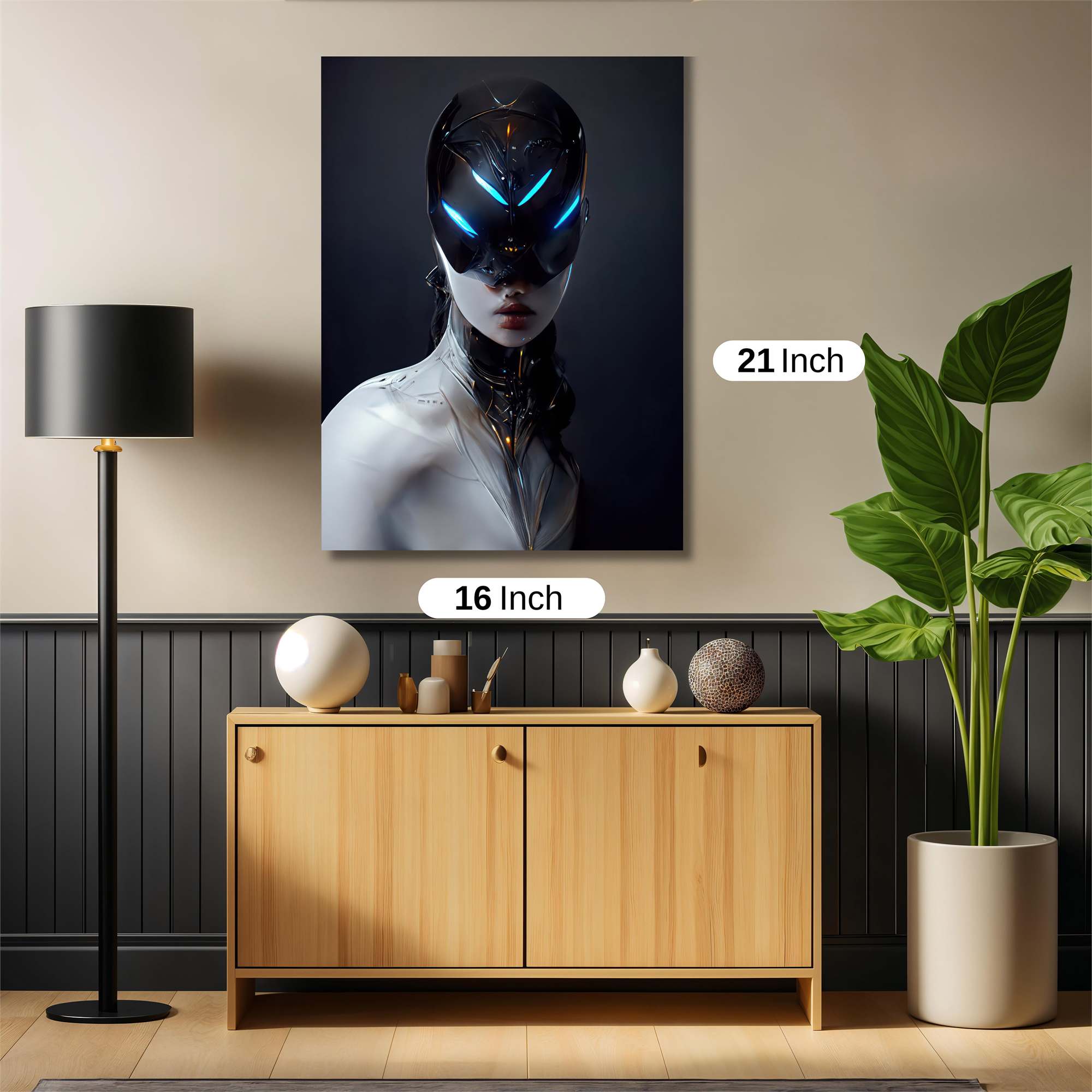 Cyber Enigma Safe Wall Magnetic / M