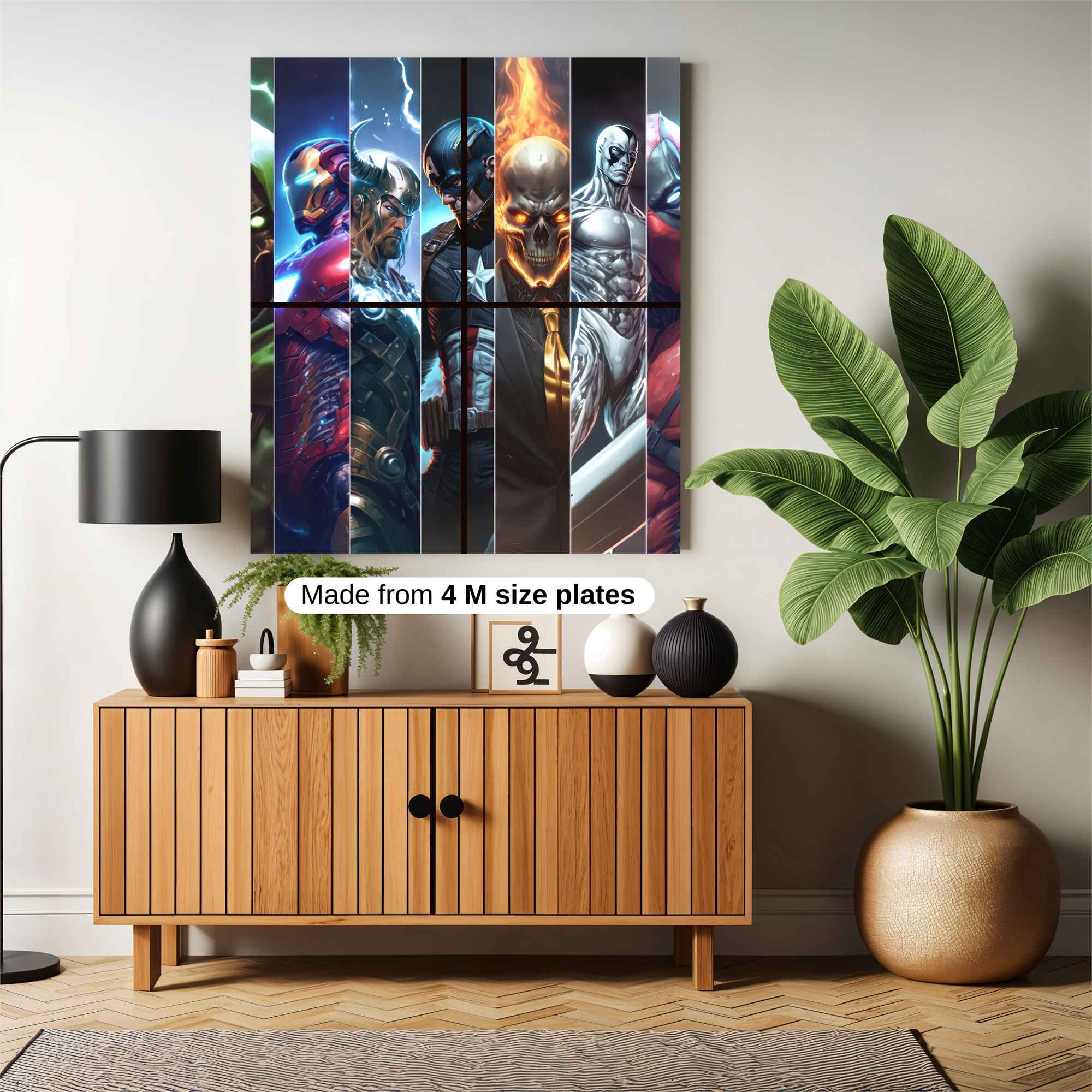 Heroes United Safe Wall Magnetic / M