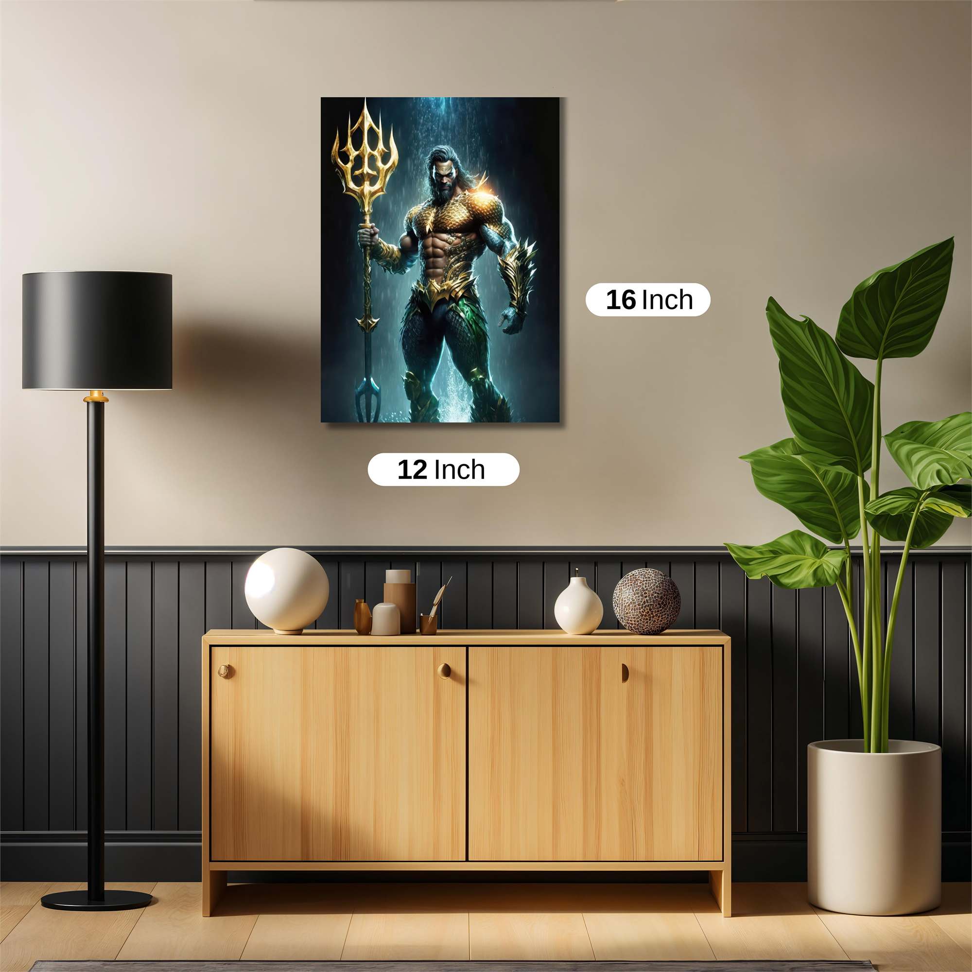Aquaman Regal Safe Wall Magnetic / M