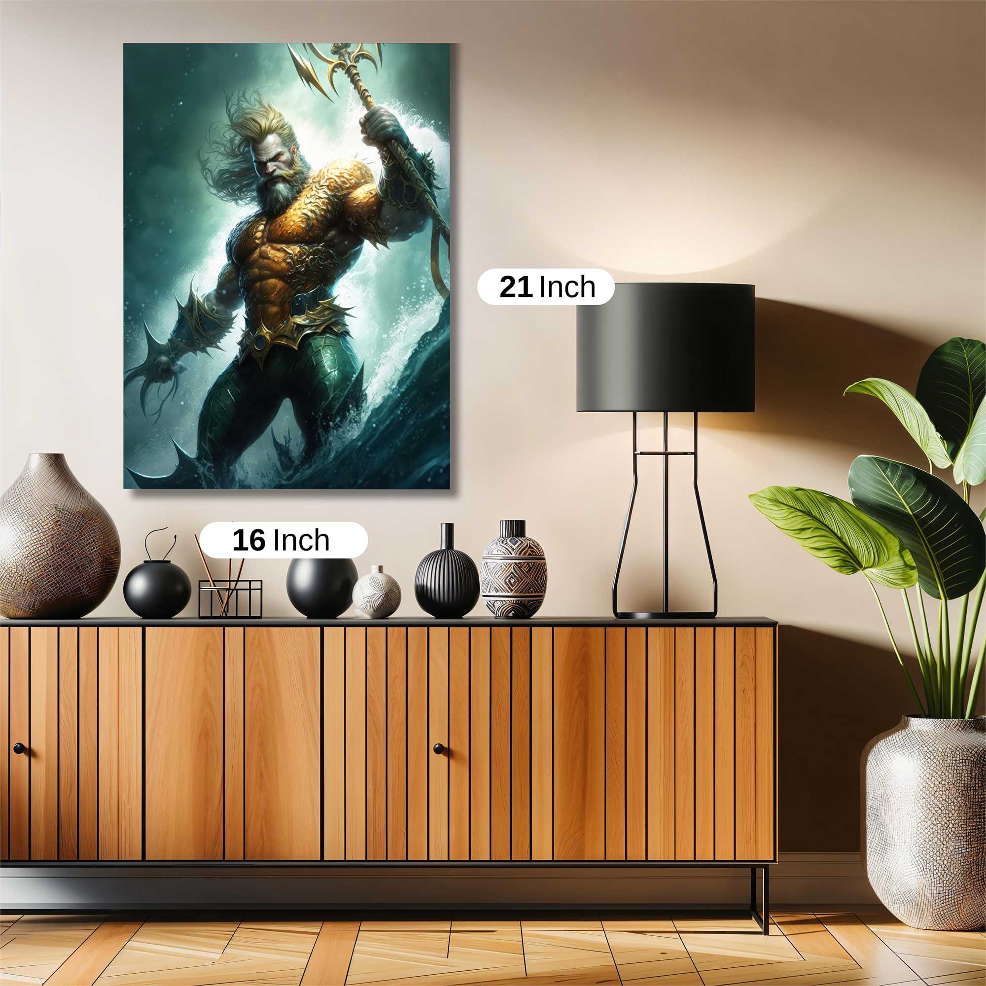 Aquaman Majestic Safe Wall Magnetic / M