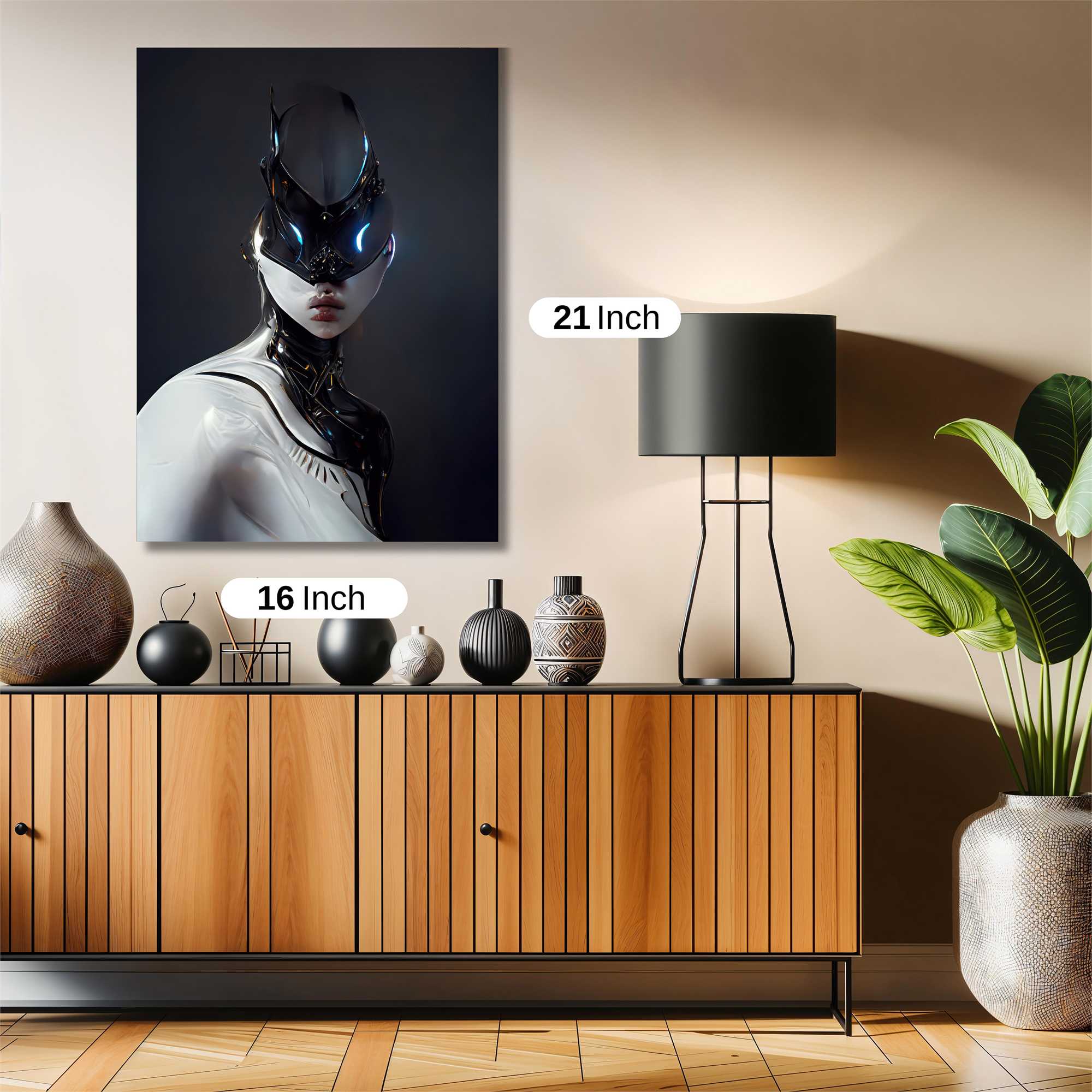 Cyber Enigma Safe Wall Magnetic / M