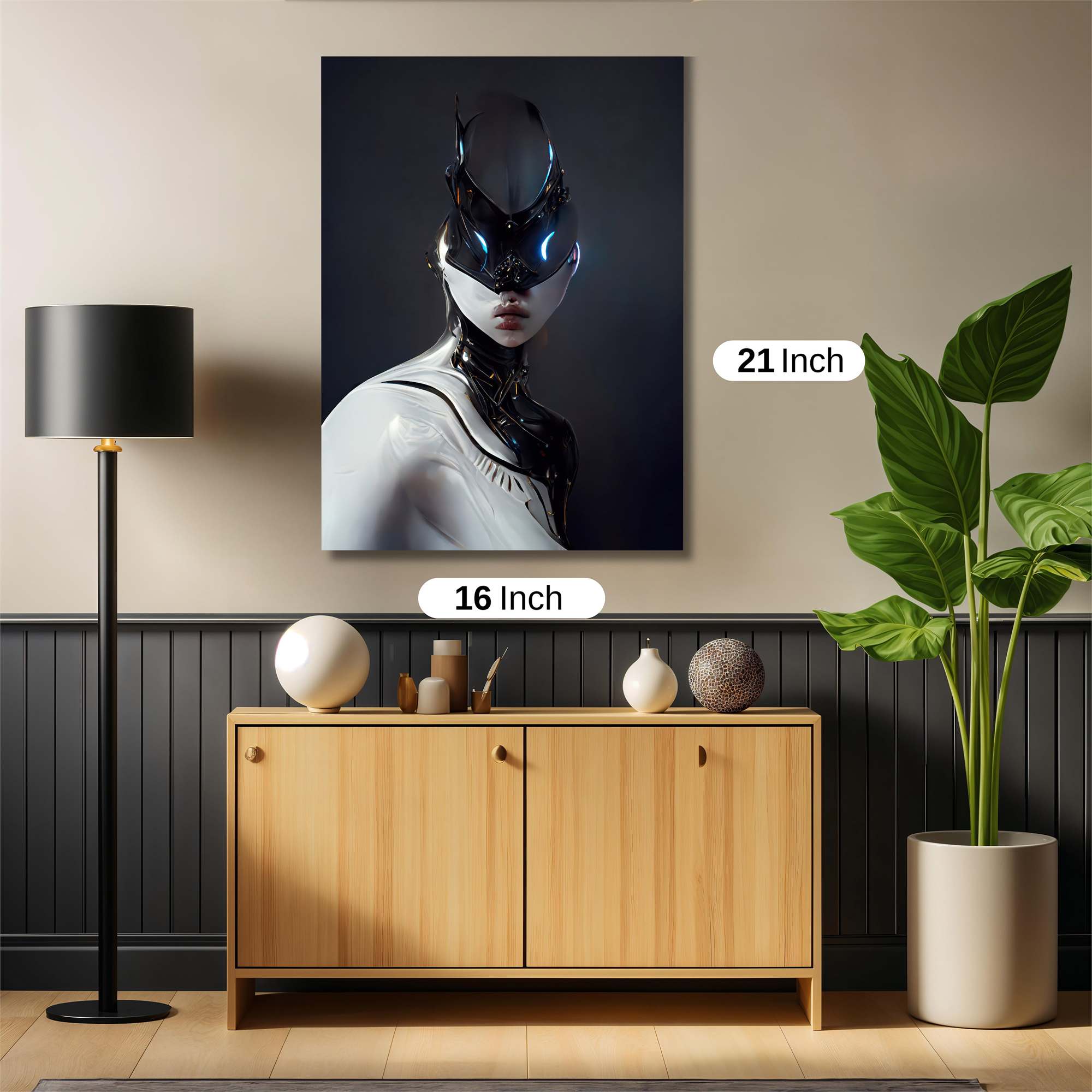 Cyber Enigma Safe Wall Magnetic / M