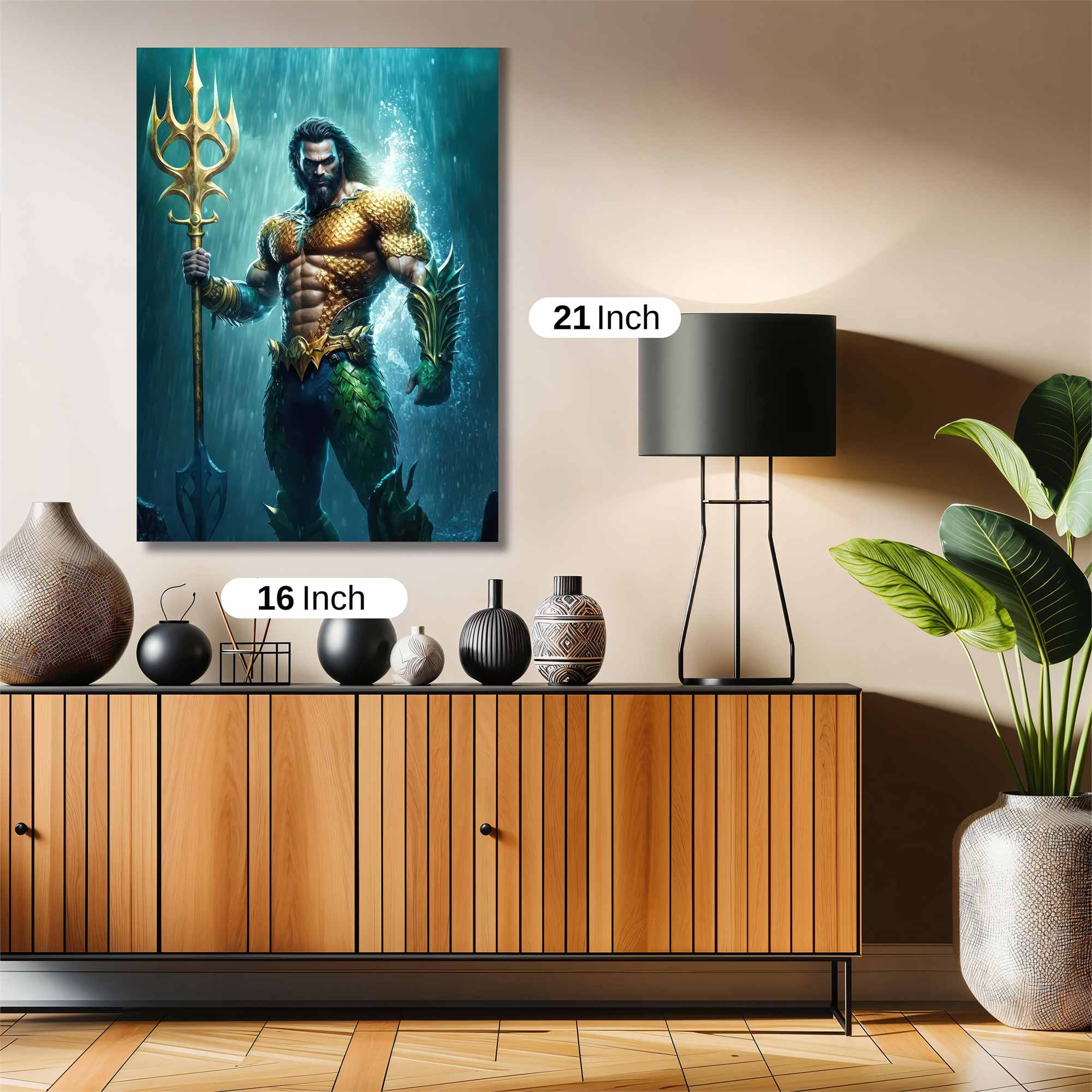 Aquaman Regal Safe Wall Magnetic / M