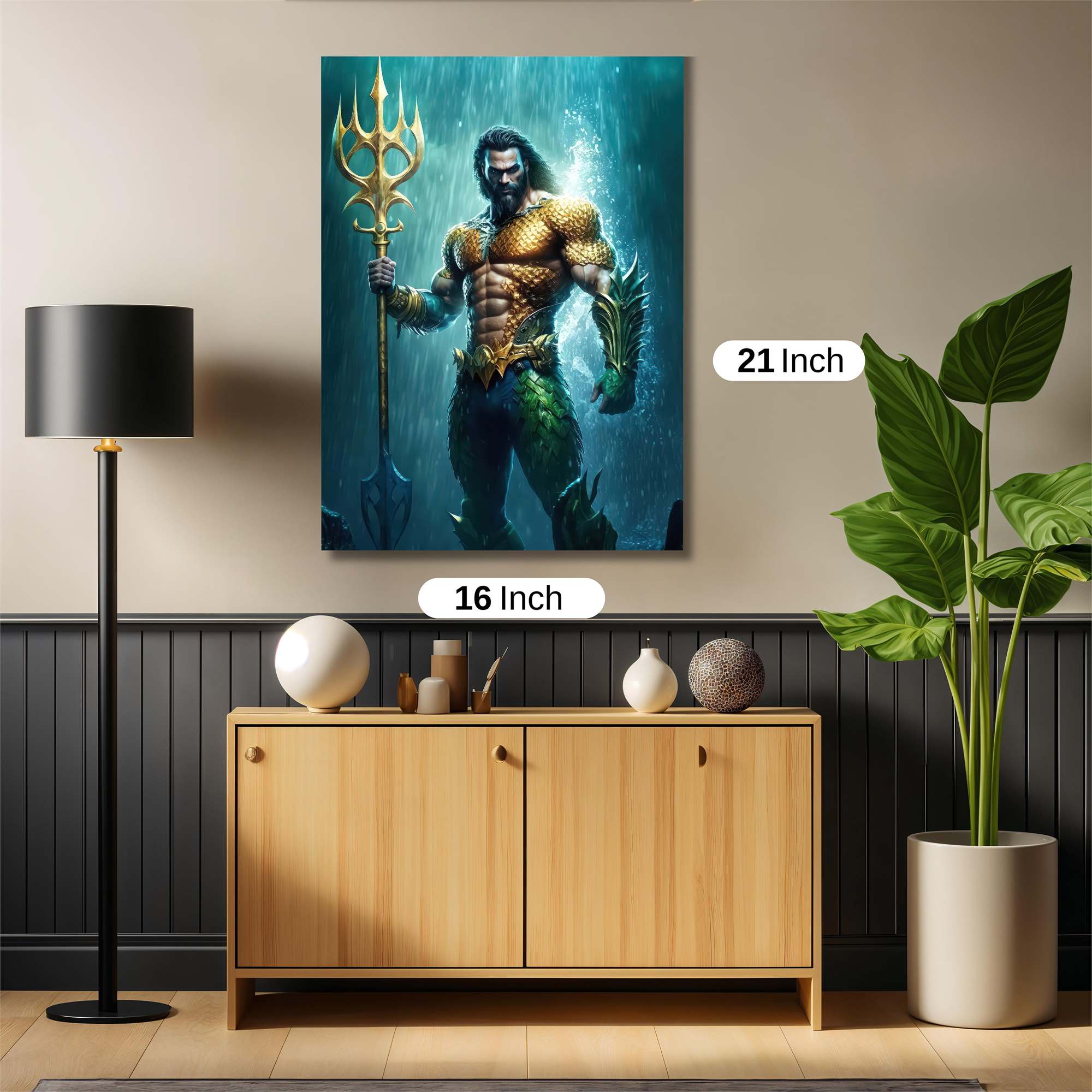 Aquaman Regal Safe Wall Magnetic / M