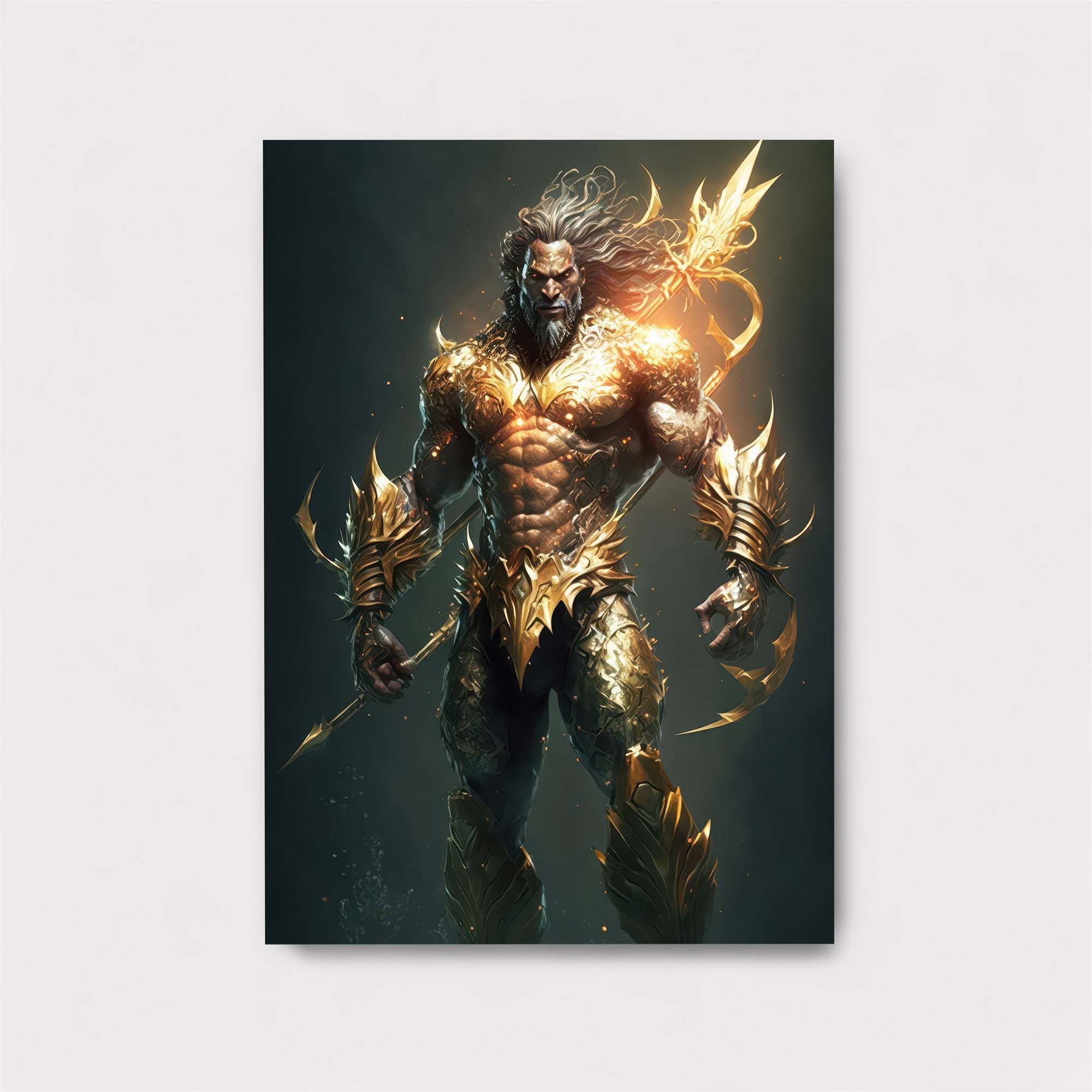 Aquaman Resplendent Safe Wall Magnetic / M