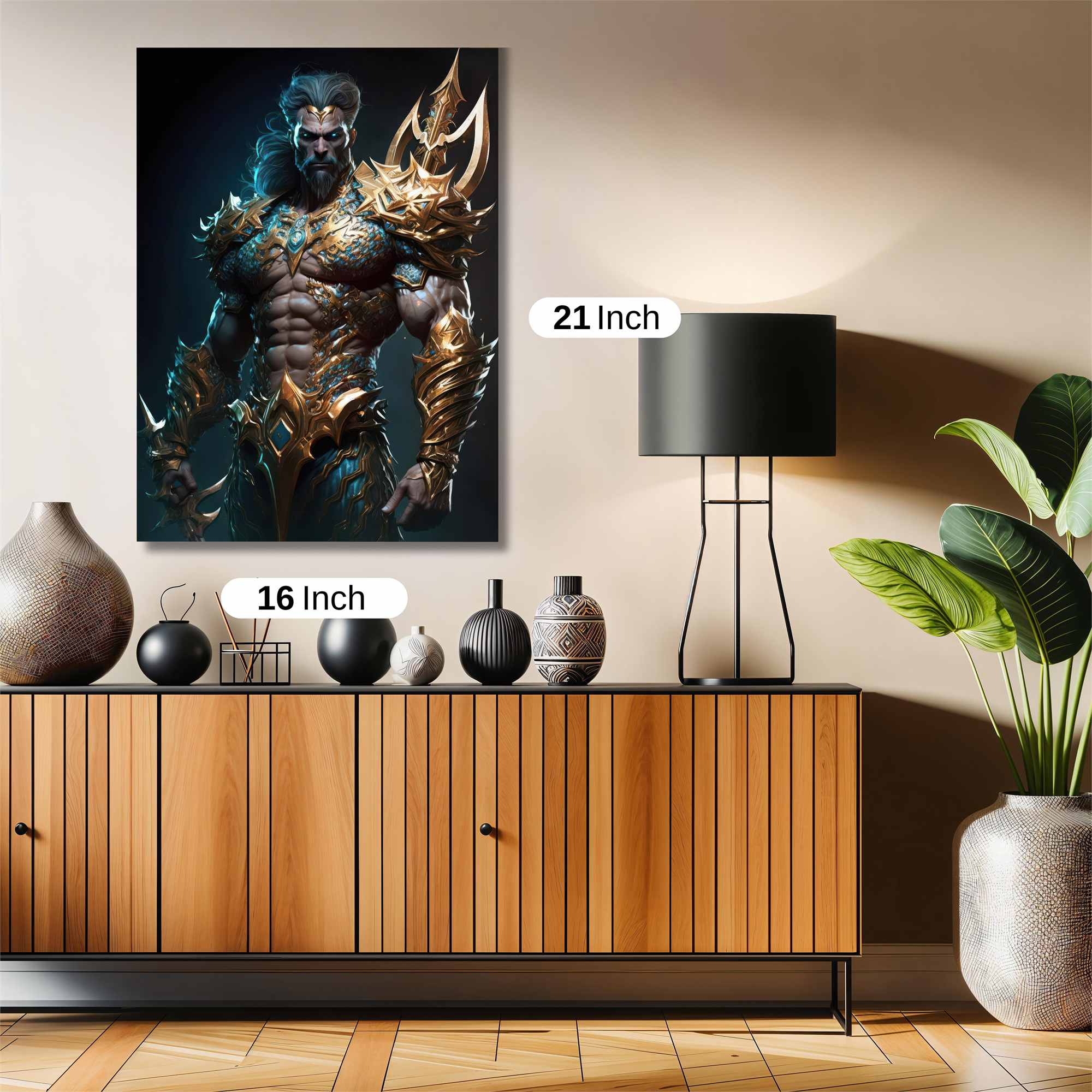 Aquaman Majestic Safe Wall Magnetic / M