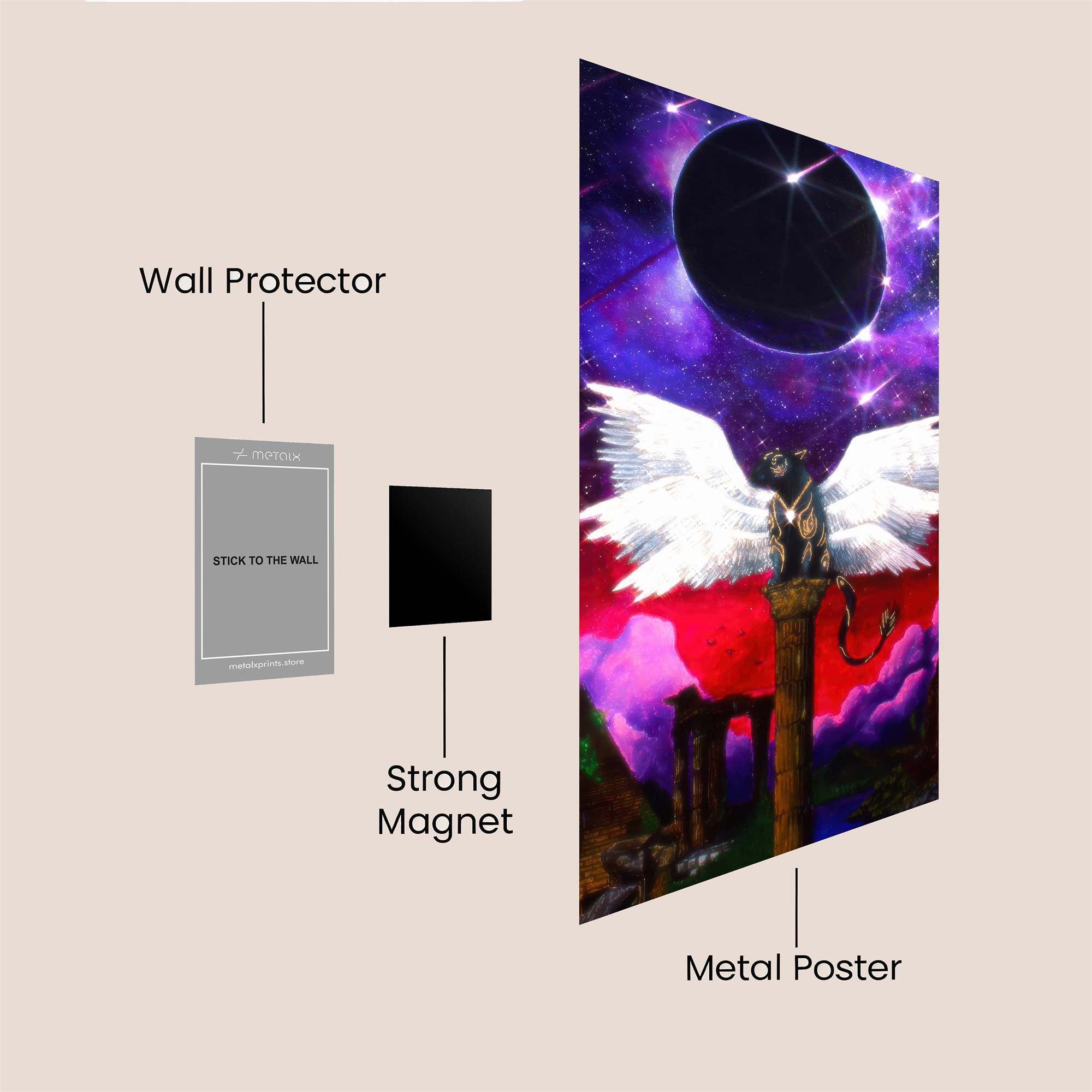 Eclipse Guardian Safe Wall Magnetic / M