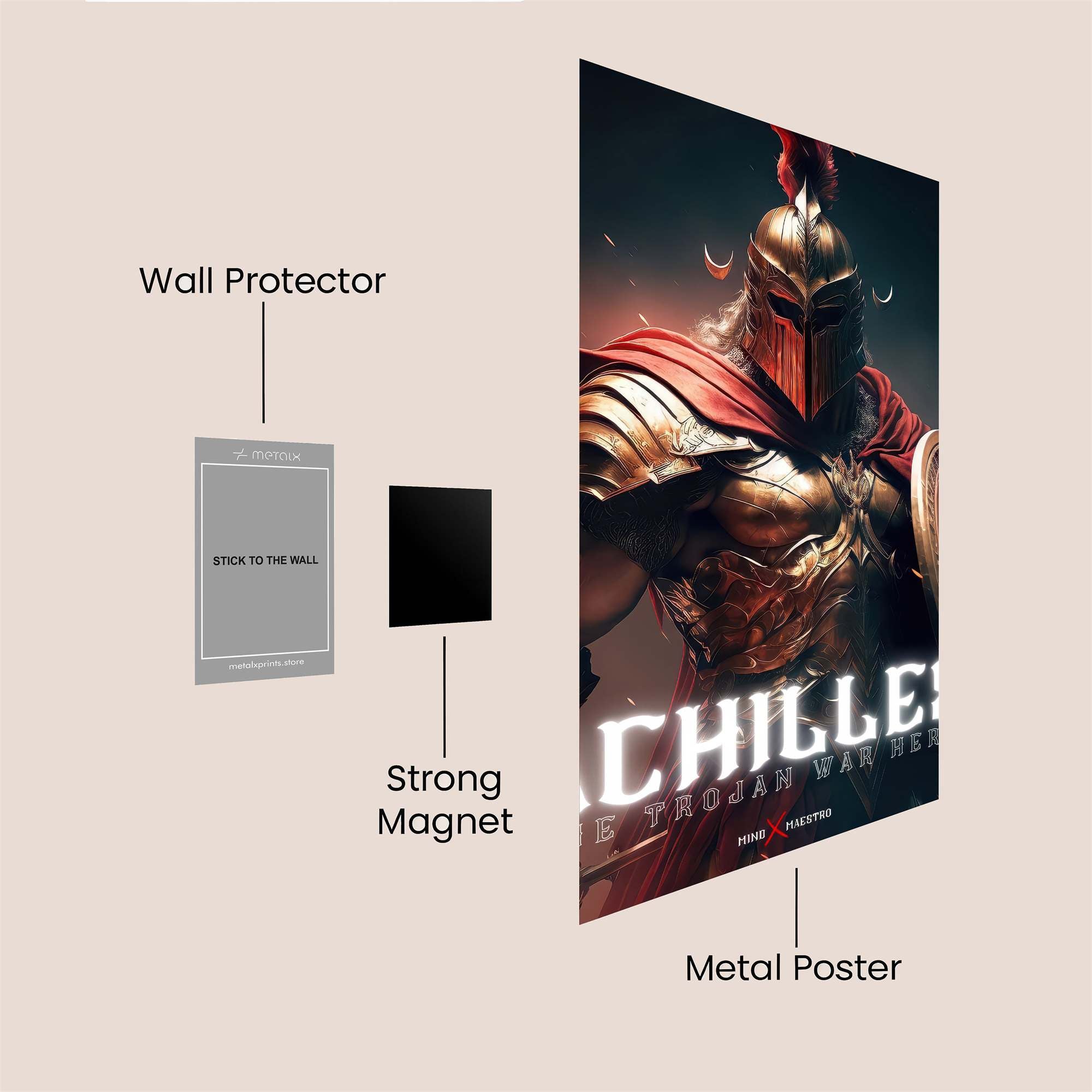 Batman Resolute Safe Wall Magnetic / M