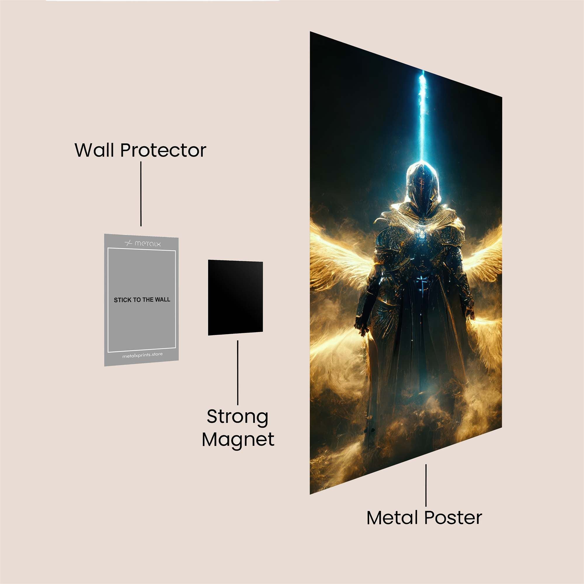 Archangel Radiant Safe Wall Magnetic / M