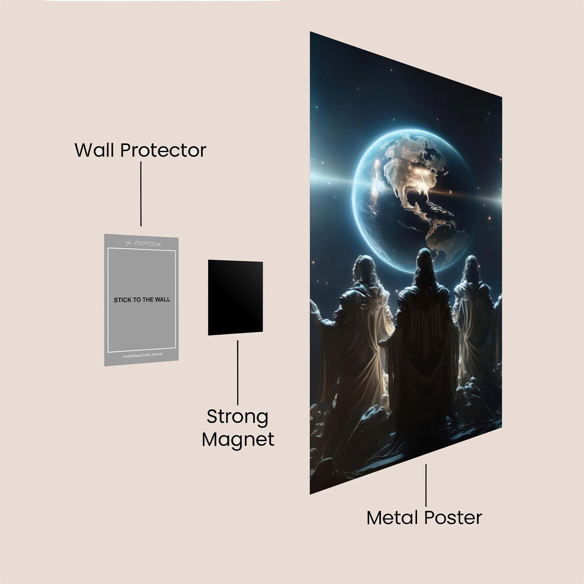 Earth Guardians Safe Wall Magnetic / M