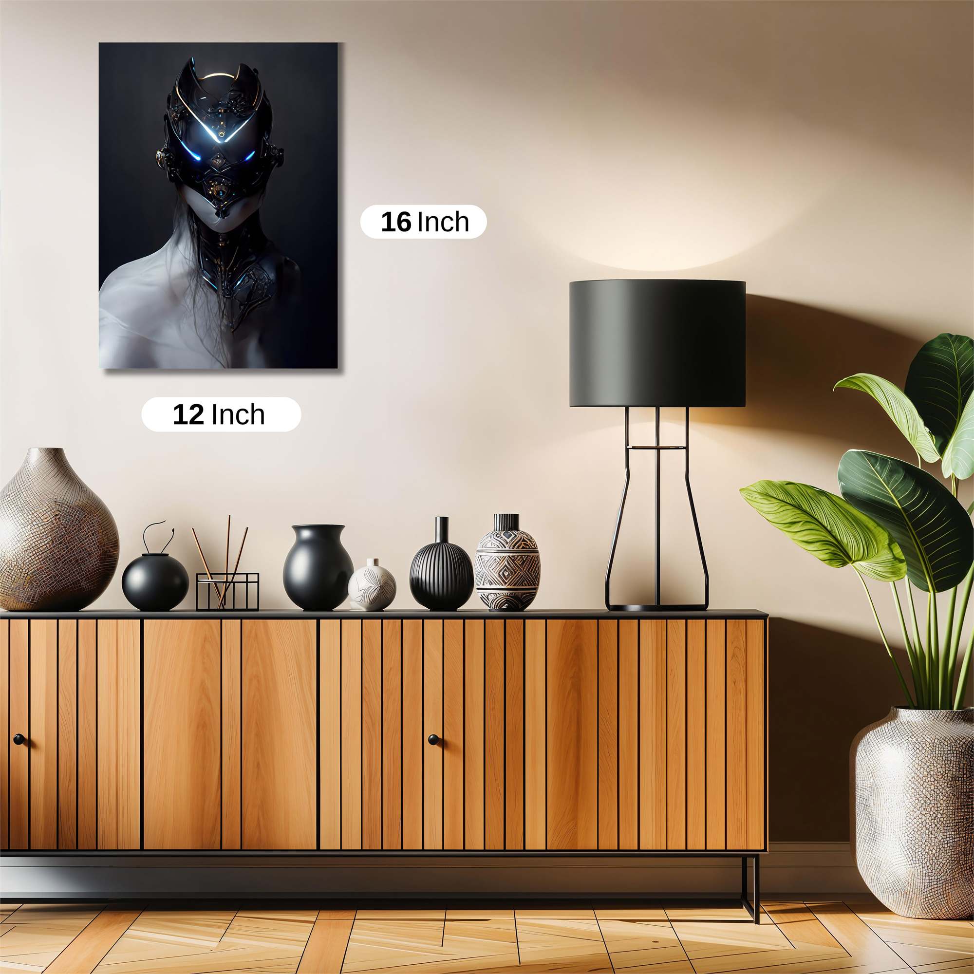 Cyber Enigma Safe Wall Magnetic / M