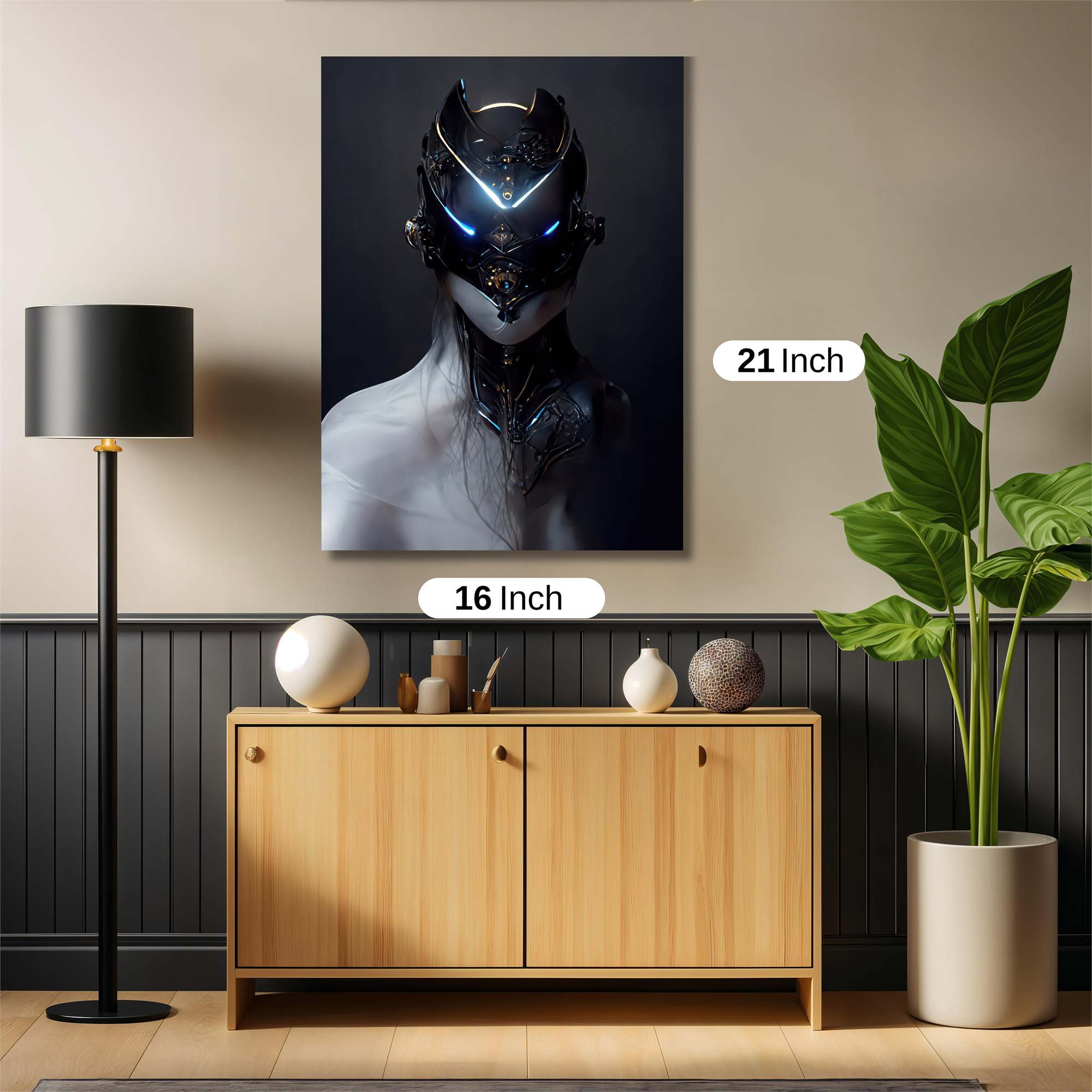 Cyber Enigma Safe Wall Magnetic / M