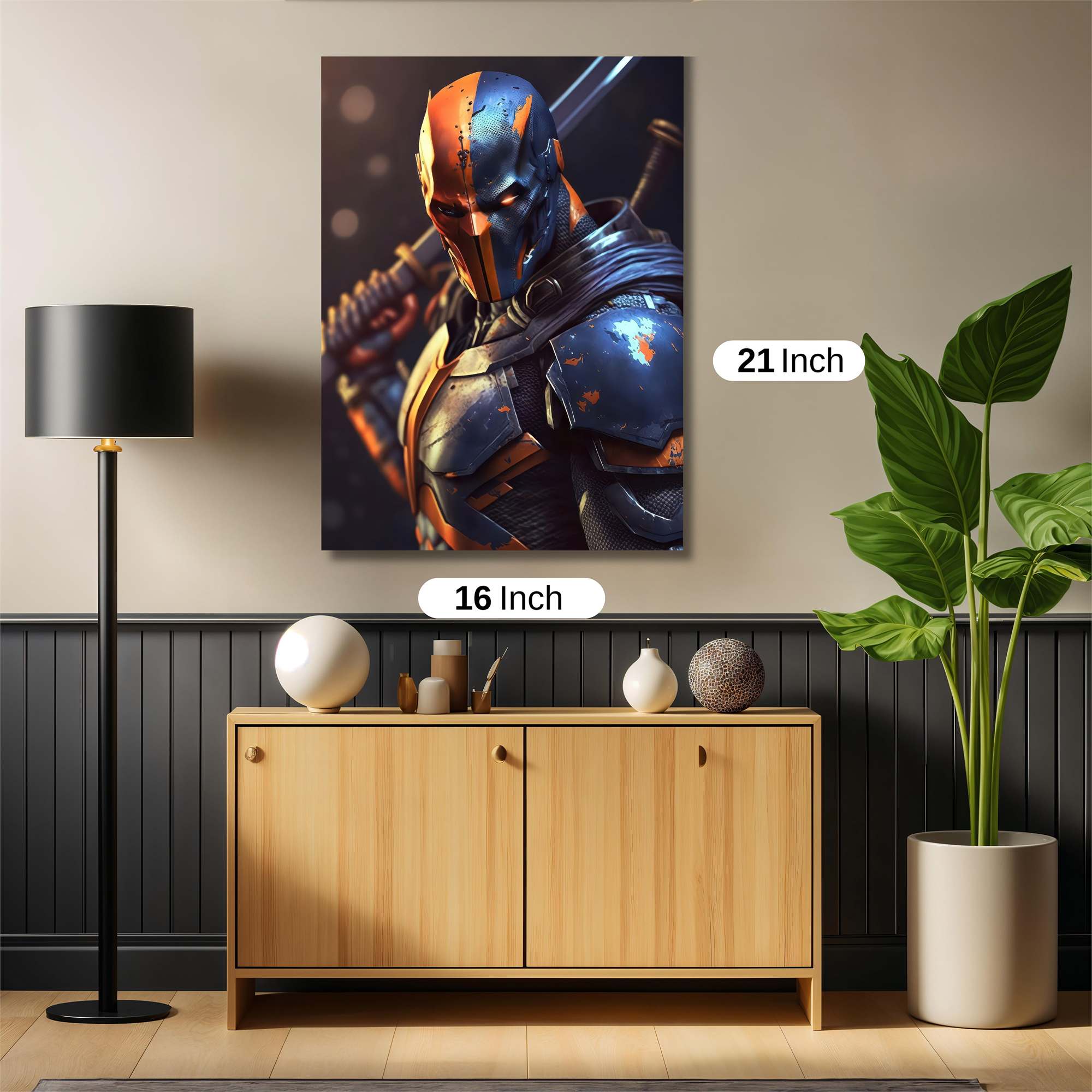 Deathstroke Defiant Safe Wall Magnetic / M