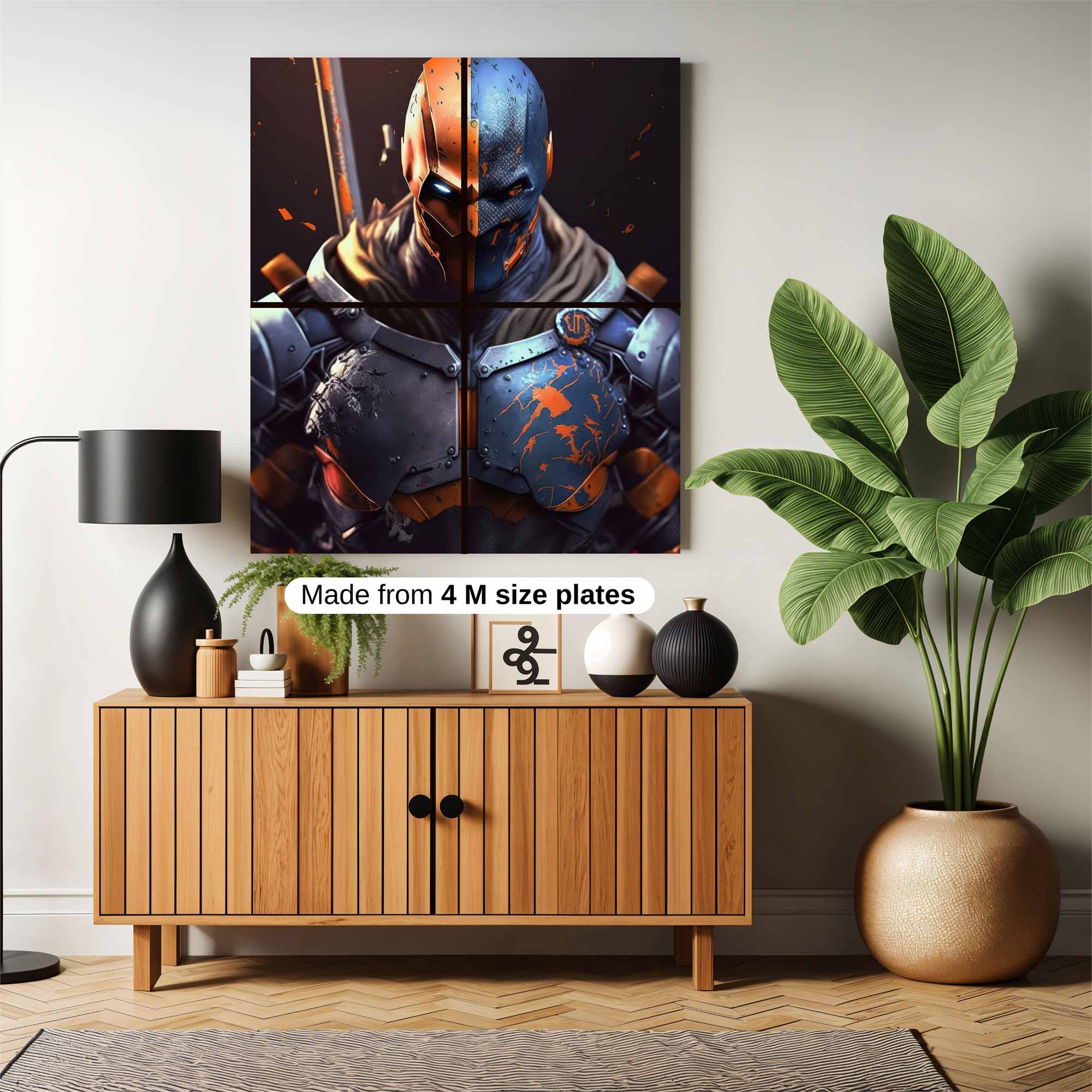 Deathstroke Menace Safe Wall Magnetic / M